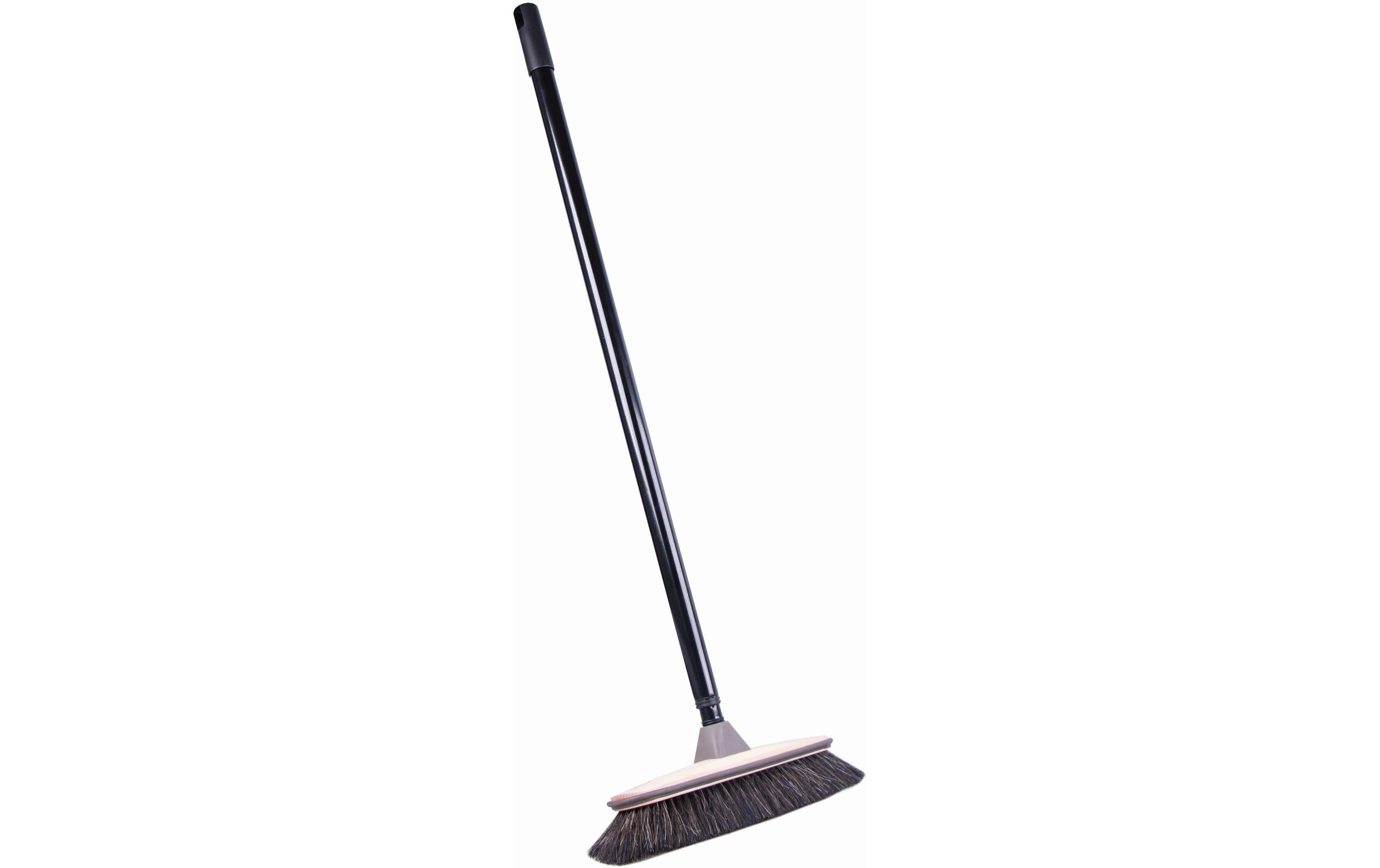 Edi Baur Bodenwischer Primavera – 32 cm, 89–152 cm, Rosshaar, Holz, schwarz