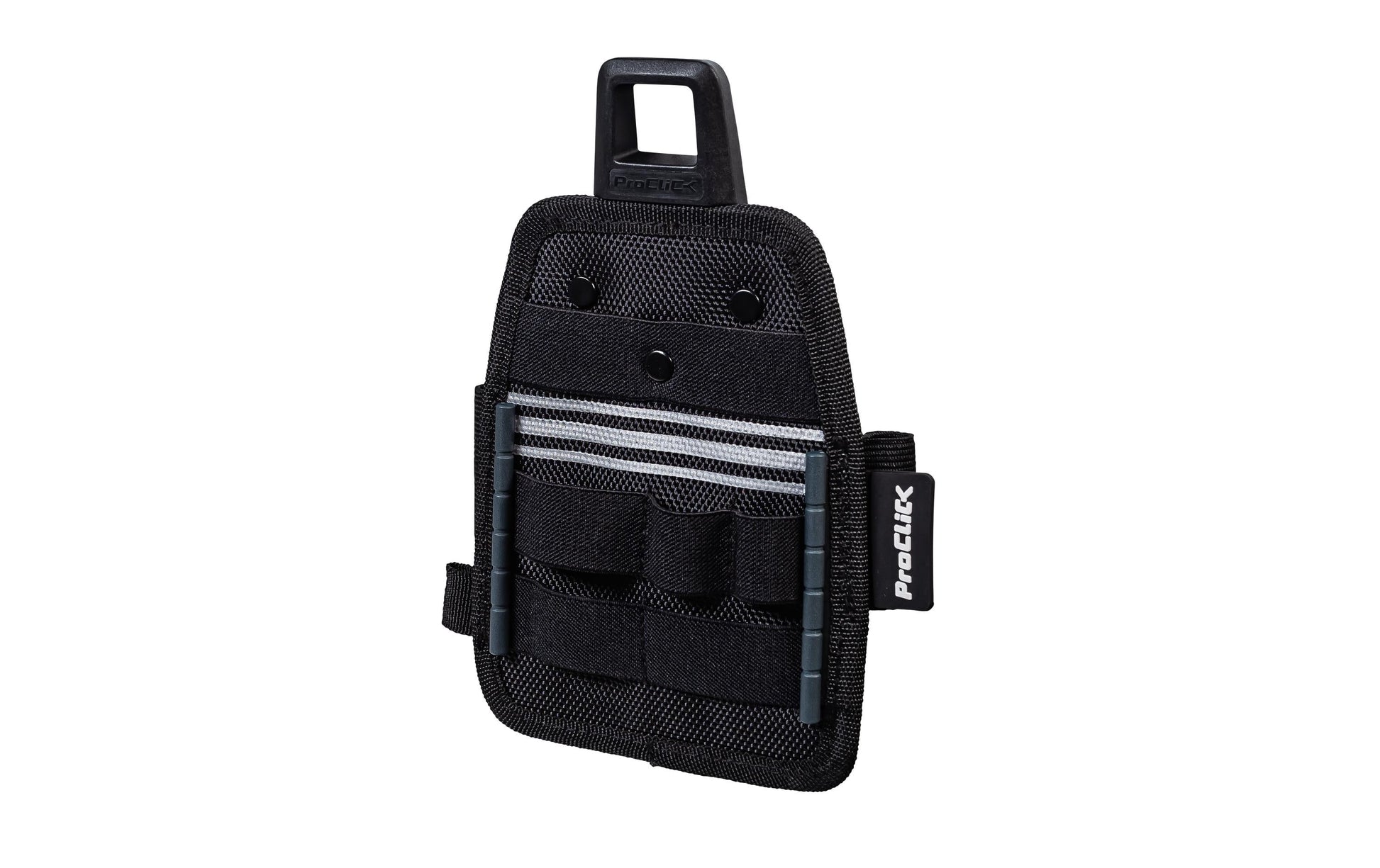 ProClick S 6 Rolletui/Gürteltasche – schwarz, ABS/Polyamid/Polyester/Edelstahl, B 160 × H 210 × T 40 mm