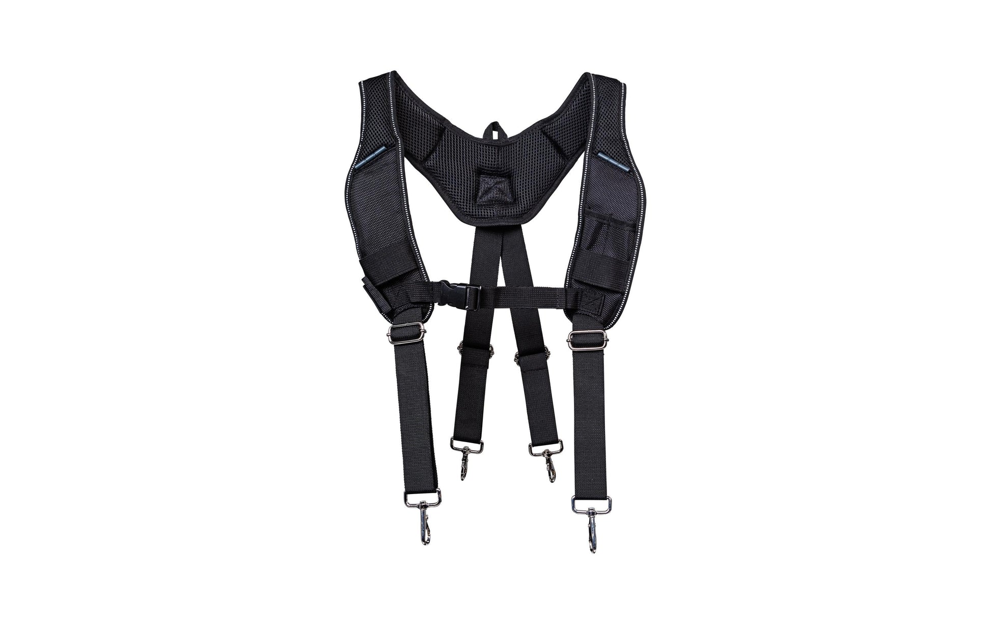 ProClick Hosenträger L/XL – verstellbar, mit Schultertragegurt, schwarz, Mesh