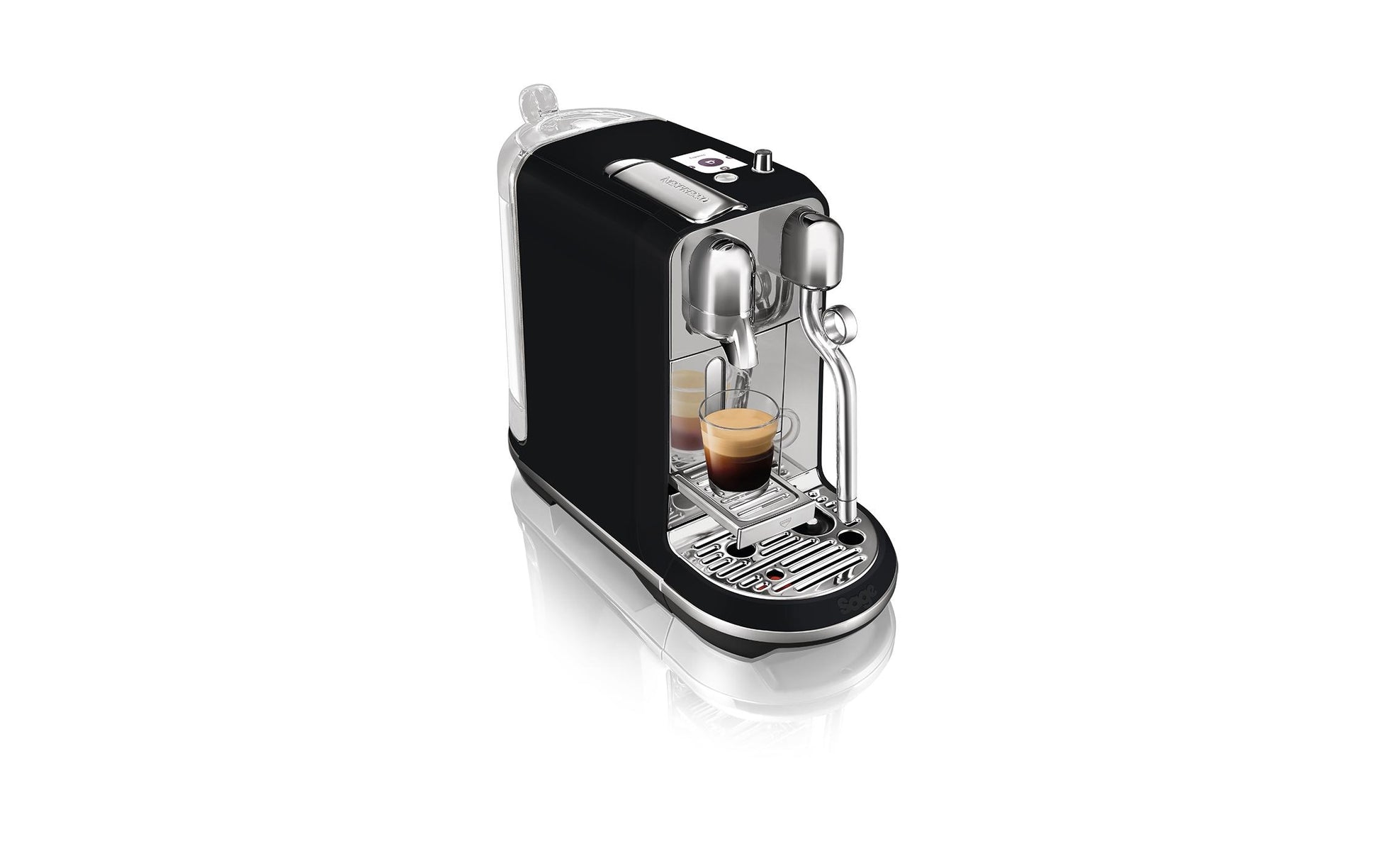 Sage Creatista Plus Kapselmaschine – für Nespresso, 1,5 l, schwarz/edelstahl