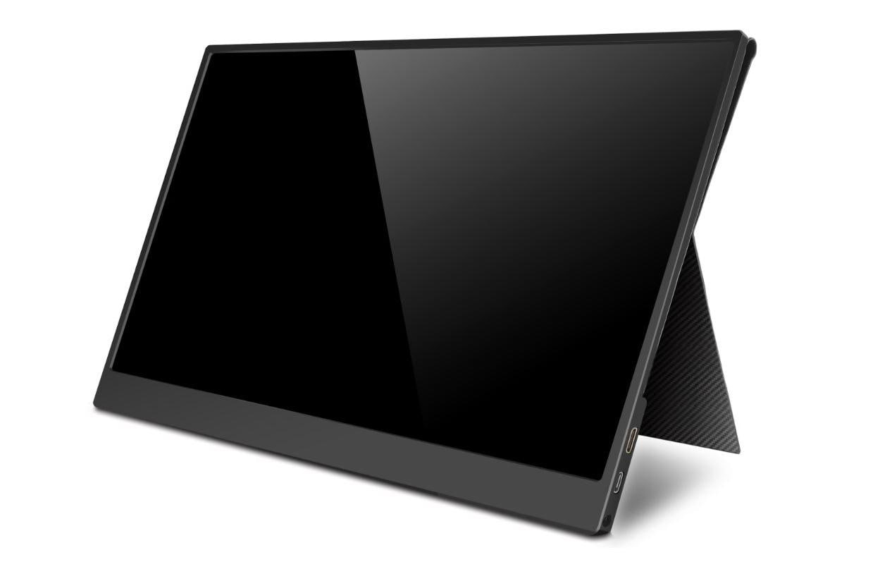 Joy-iT 13 Smart Case – Tragbarer Monitor, 13", IPS, Touch, 60 Hz, 300 cd/m², USB-C, Schwarz