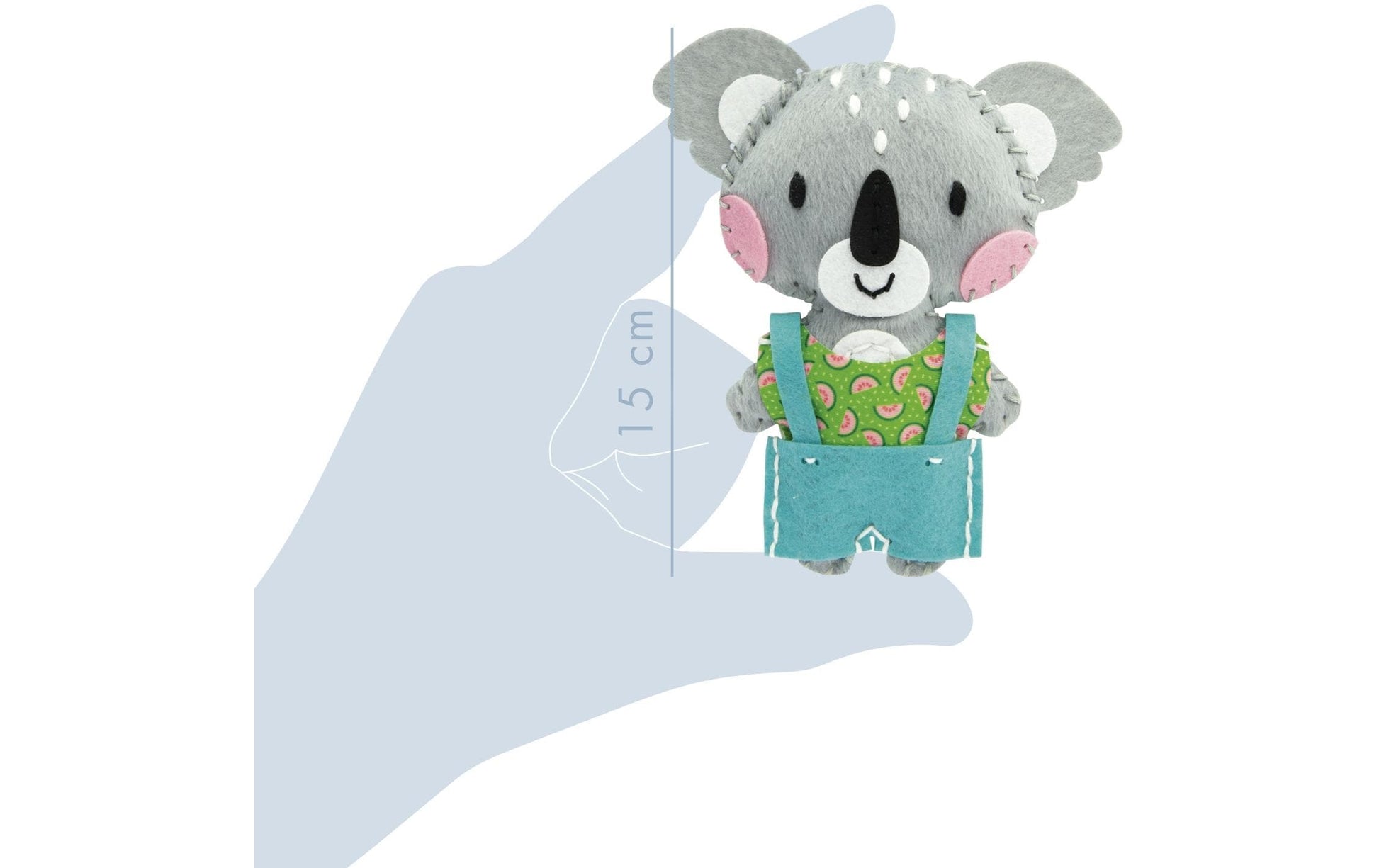 Avenue Mandarine Bastelset Nähen Koala Riley – 7–12 Jahre – 150 × 190 × 30 mm