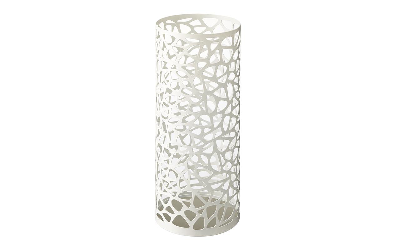 Yamazaki Schirmständer – Metall – Weiss – Ø 190 × 465 mm