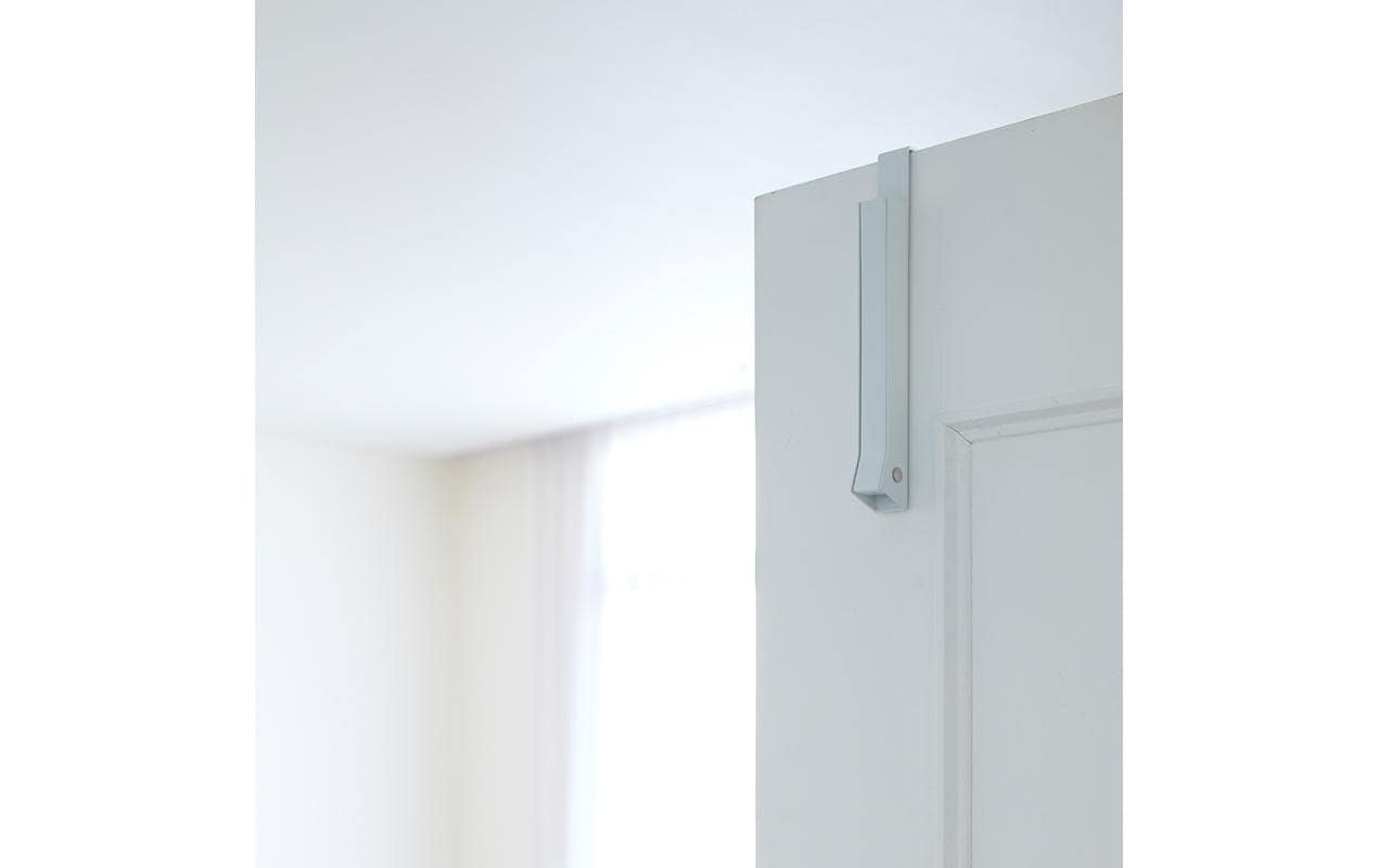 Yamazaki Smart Wandgarderobe – Stahl – Weiss – 205 × 200 × 20 mm