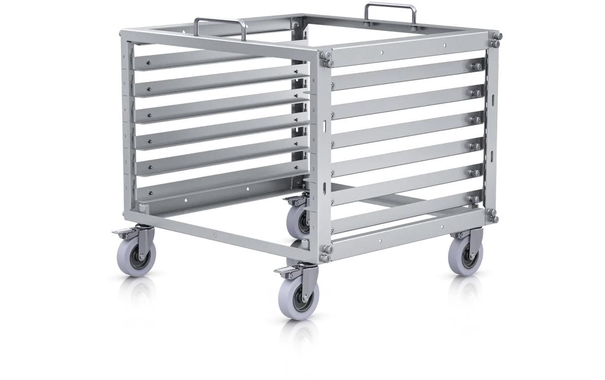 Ubiquiti Rack-Sockel – 6U – 519 × 460 × 485 mm – 35 kg – stahlfarben
