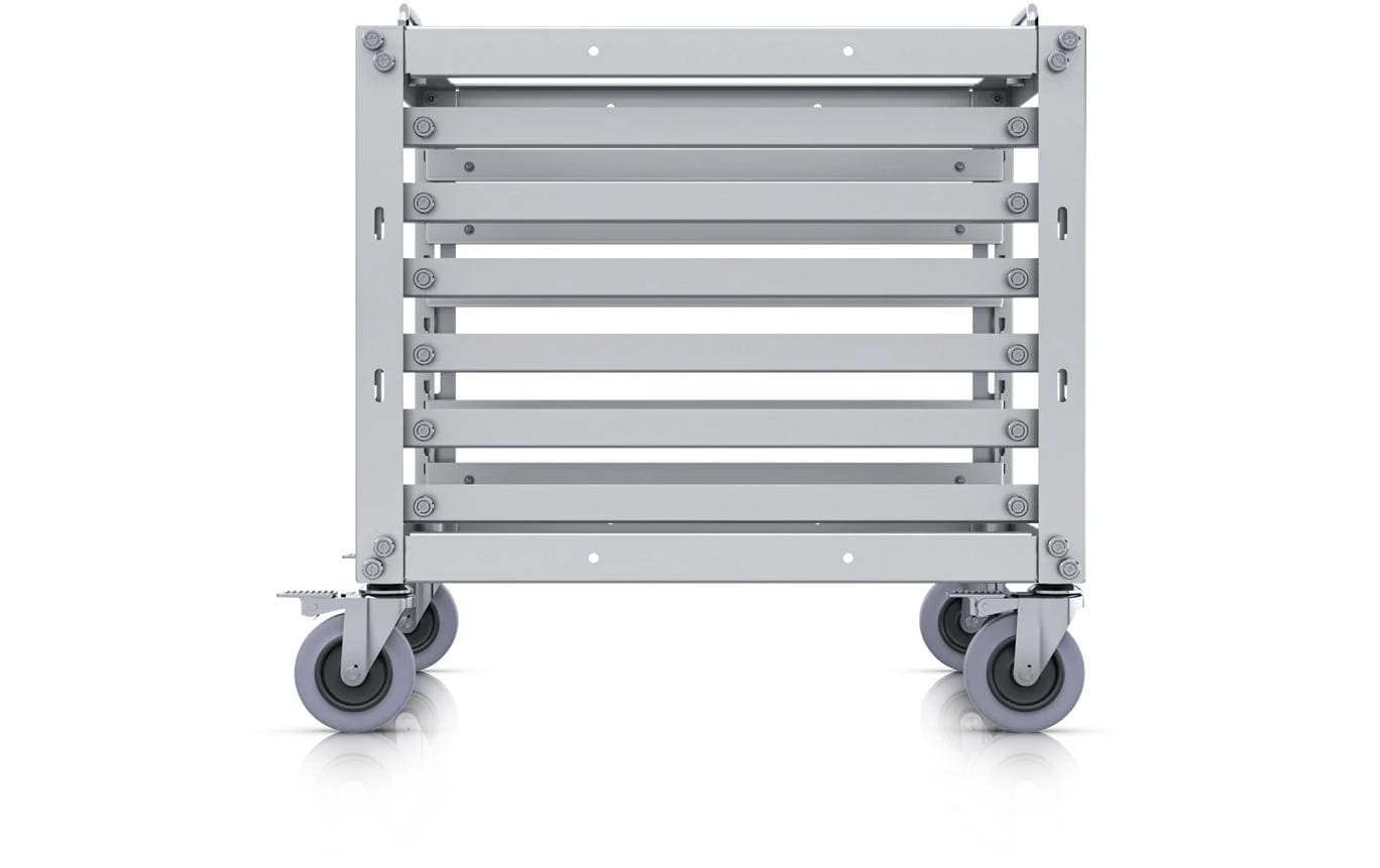 Ubiquiti Rack-Sockel – 6U – 519 × 460 × 485 mm – 35 kg – stahlfarben