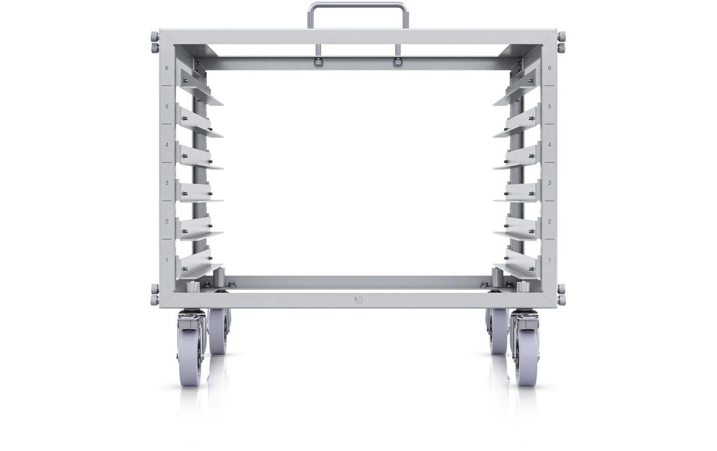 Ubiquiti Rack-Sockel – 6U – 519 × 460 × 485 mm – 35 kg – stahlfarben