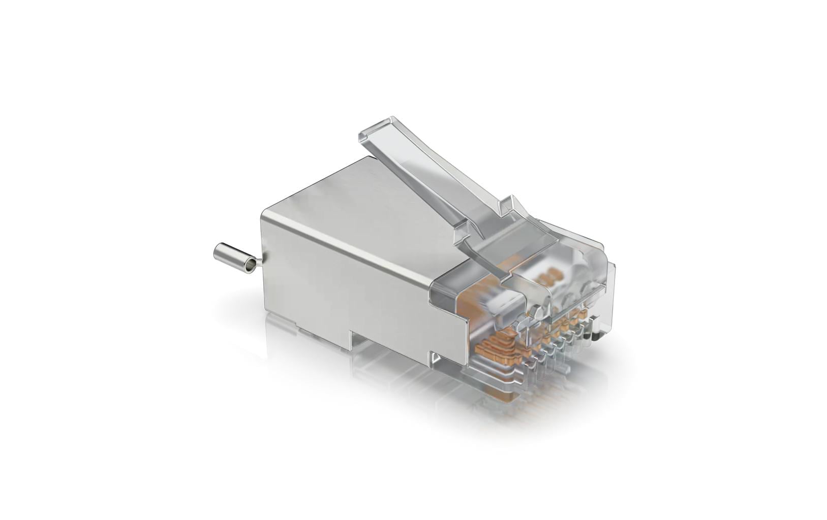 Ubiquiti RJ-45-Stecker – männlich, Silber, 100 Stück