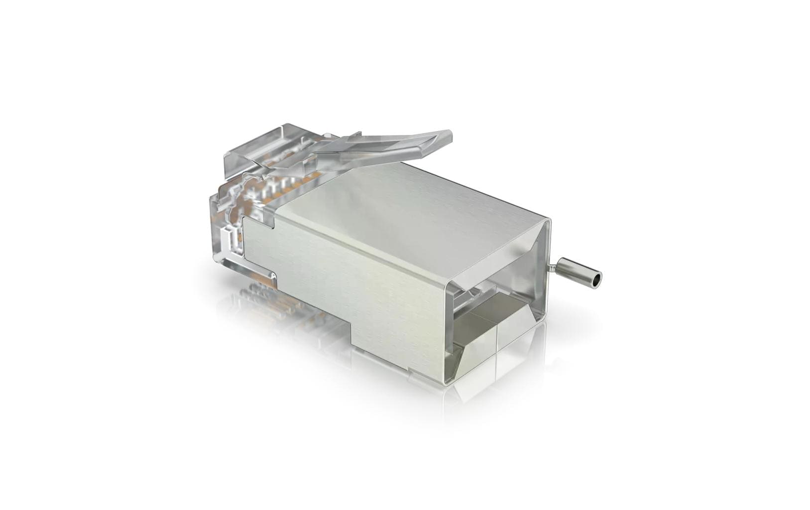Ubiquiti RJ-45-Stecker – männlich, Silber, 100 Stück