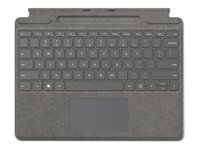 Microsoft Tastatur, CH-Layout (DE-CH), Platin – für Surface Pro 11, Surface Pro 10 & Surface Pro 9 u. a.