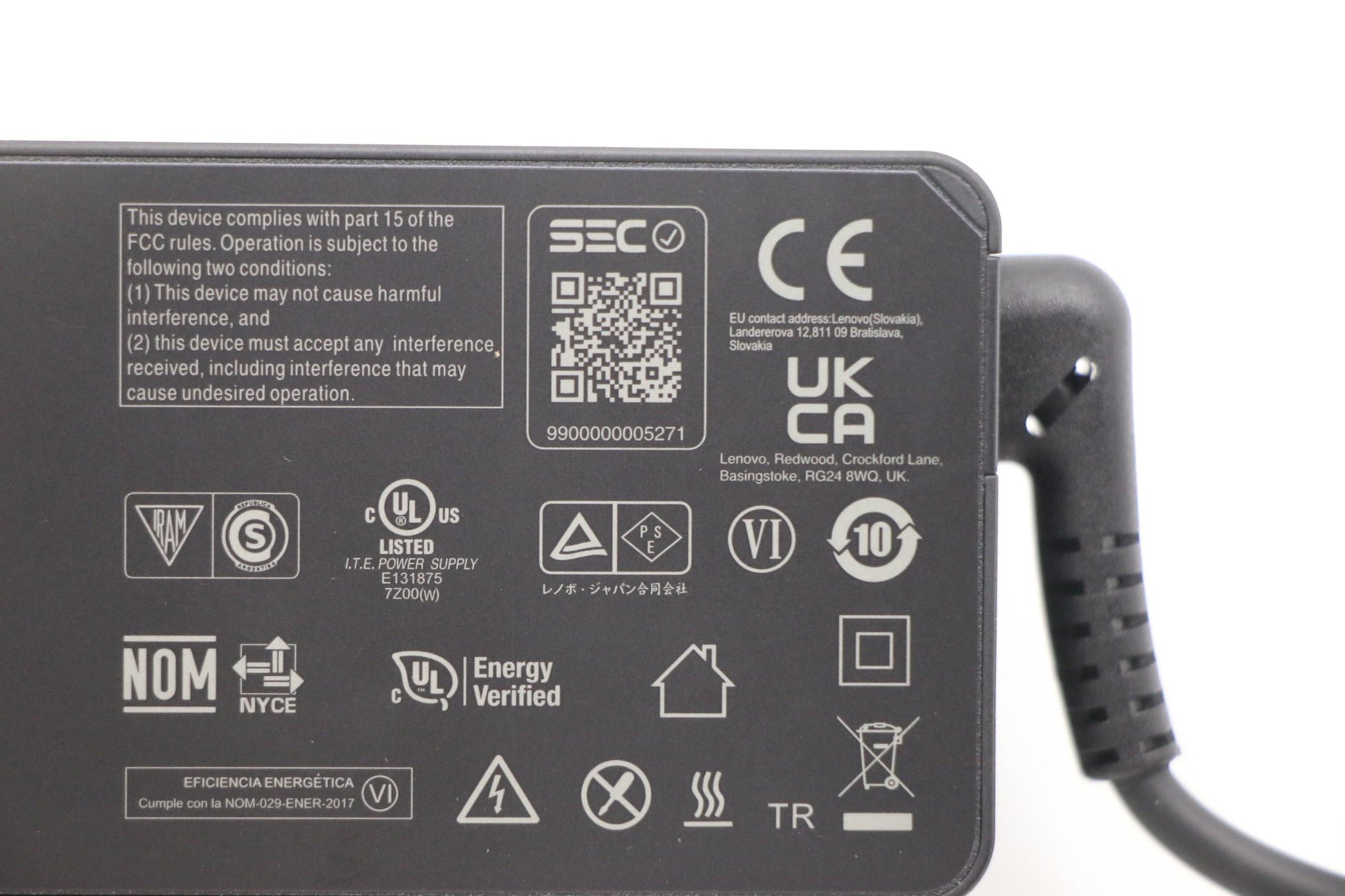 Lenovo 5A10W86295 Netzteil 65 W – 2 Ports – für Lenovo-Laptops – Schwarz
