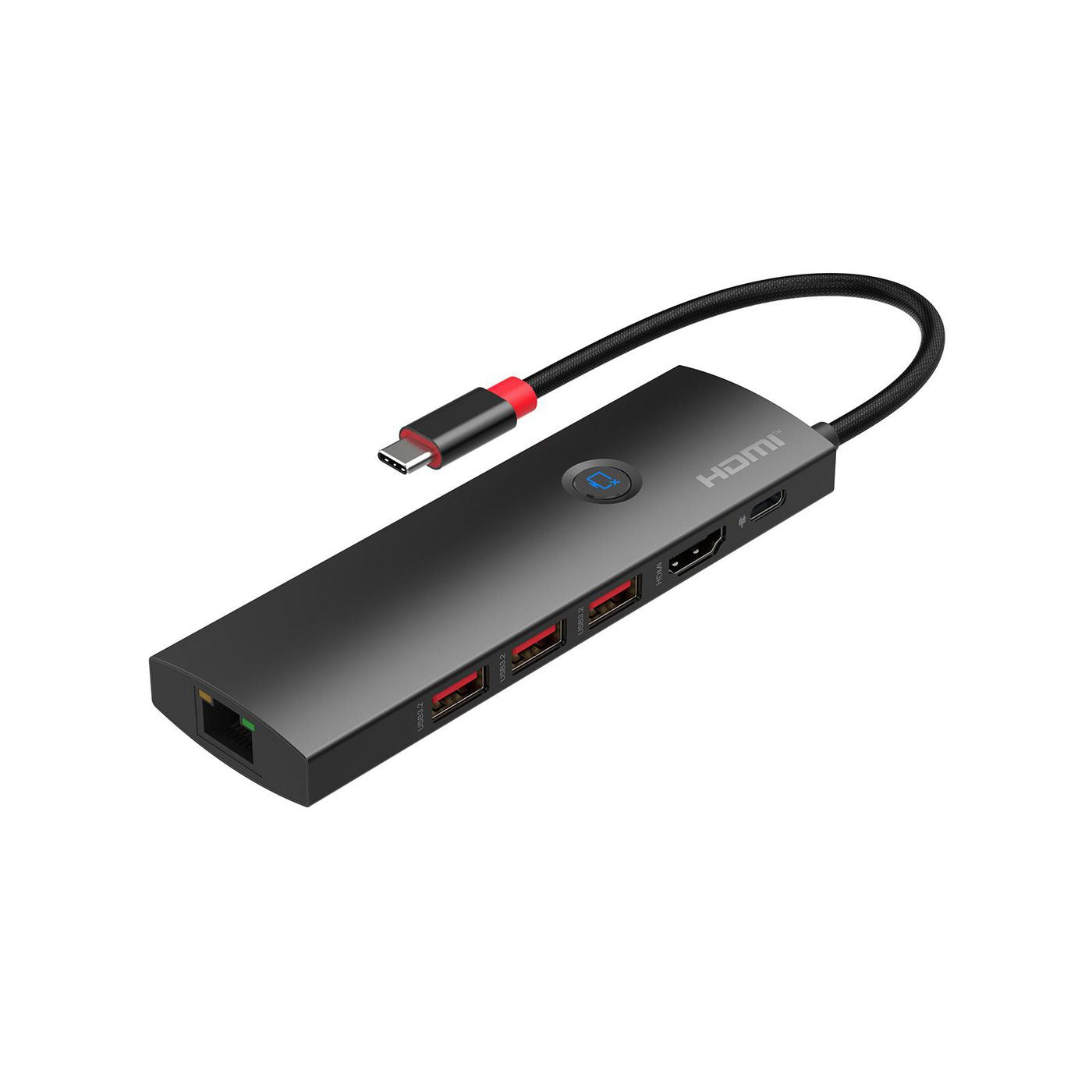 Microconnect Multiport-Adapter – USB-C, 3× HDMI, USB-A, 100 W PD