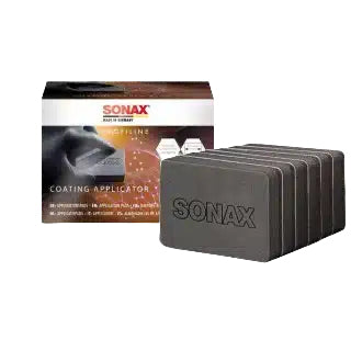 Sonax PROFILINE Coating-Applikator – 6 Stück, Schwarz