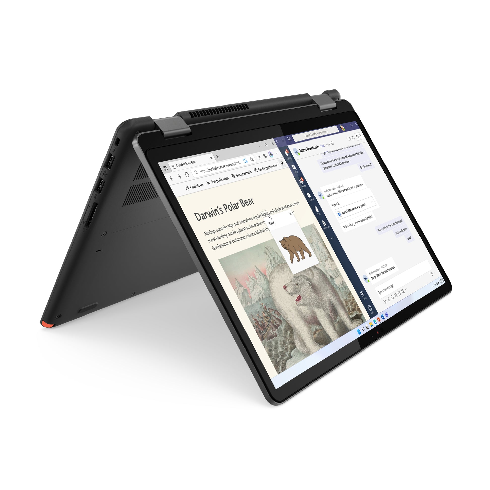 Lenovo 13w Yoga Gen 2 Hybrid (2-in-1) – Windows 11 Pro, Schweiz