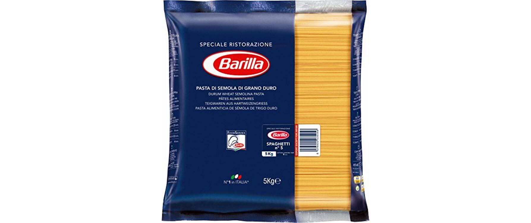 Barilla Spaghetti Nr. 5 – 5 kg