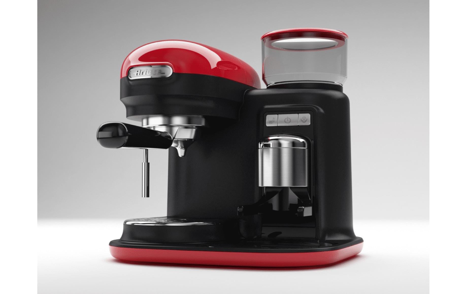 Ariete ARI-1318-MODERNA Kaffeevollautomat – 0,8 l, 15 bar, Milchschaumdüse, 30,5 × 30,5 × 30 cm