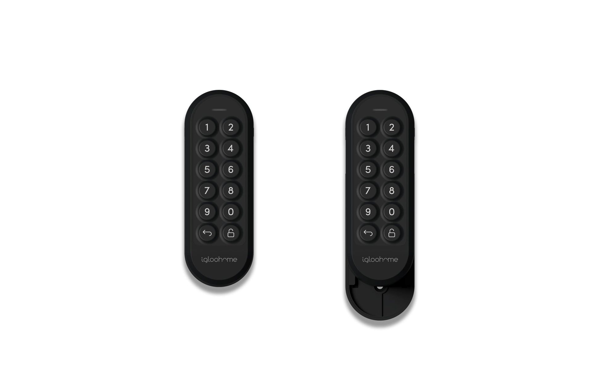 igloohome Tastatur Zugangskontrollleser – Tastenfeld, BT, IP66, Aussen, Wand, Batteriebetrieb, 35×38×100 mm