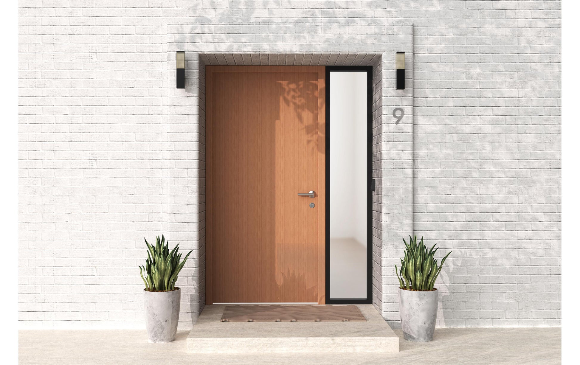 igloohome Tastatur Zugangskontrollleser – Tastenfeld, BT, IP66, Aussen, Wand, Batteriebetrieb, 35×38×100 mm