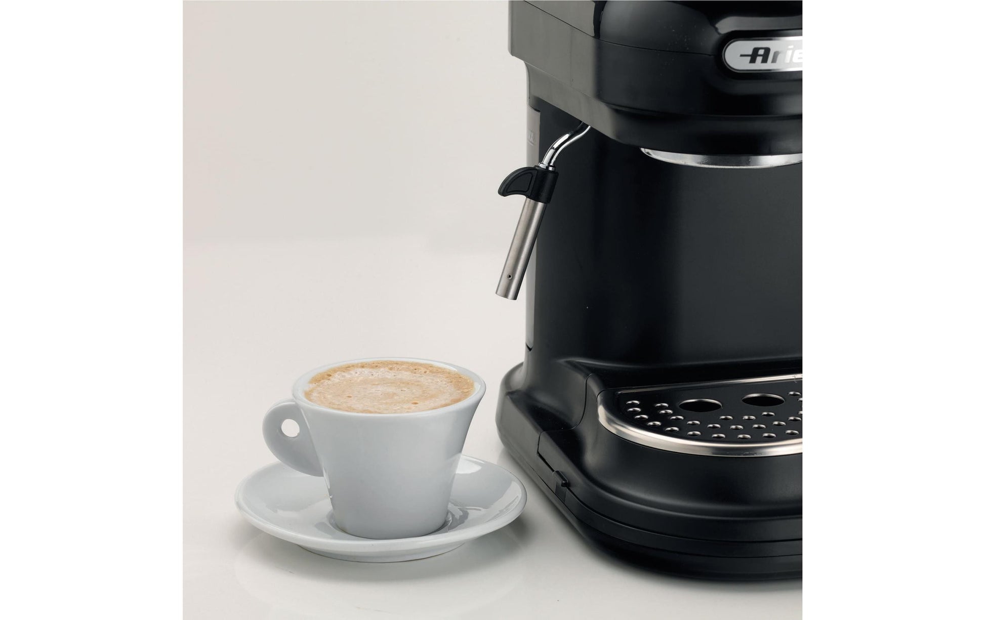 Ariete Espressomaschine ARI-1318-MOD-BK – 0,8 l Wassertank, 15 bar, 1080 W – Schwarz