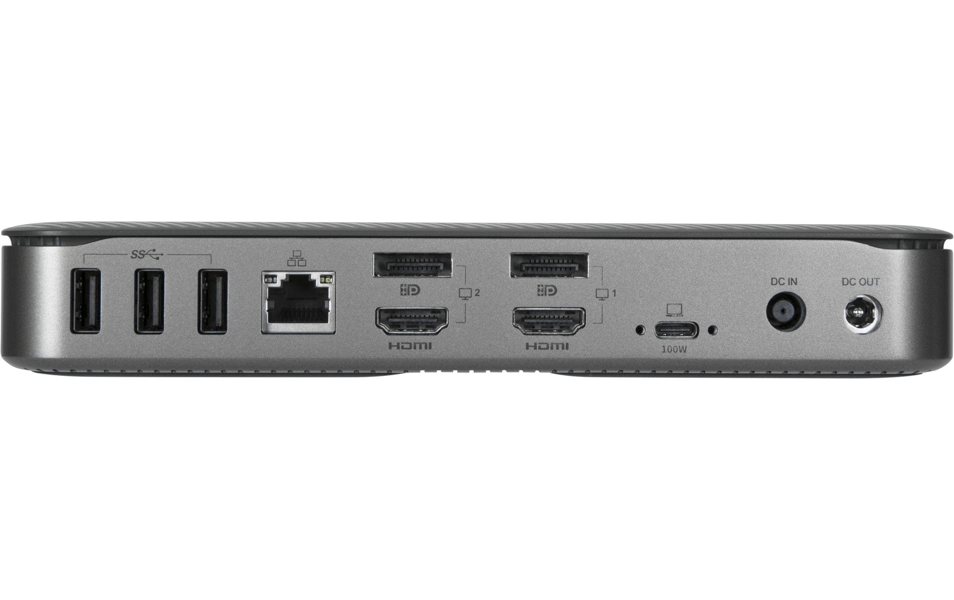 Targus DOCK710EUZ Dockingstation – USB-C, 2× DP, 2× HDMI, 4× USB-A, 100 W PD, GbE, 3,5 mm Audio, für Windows/M