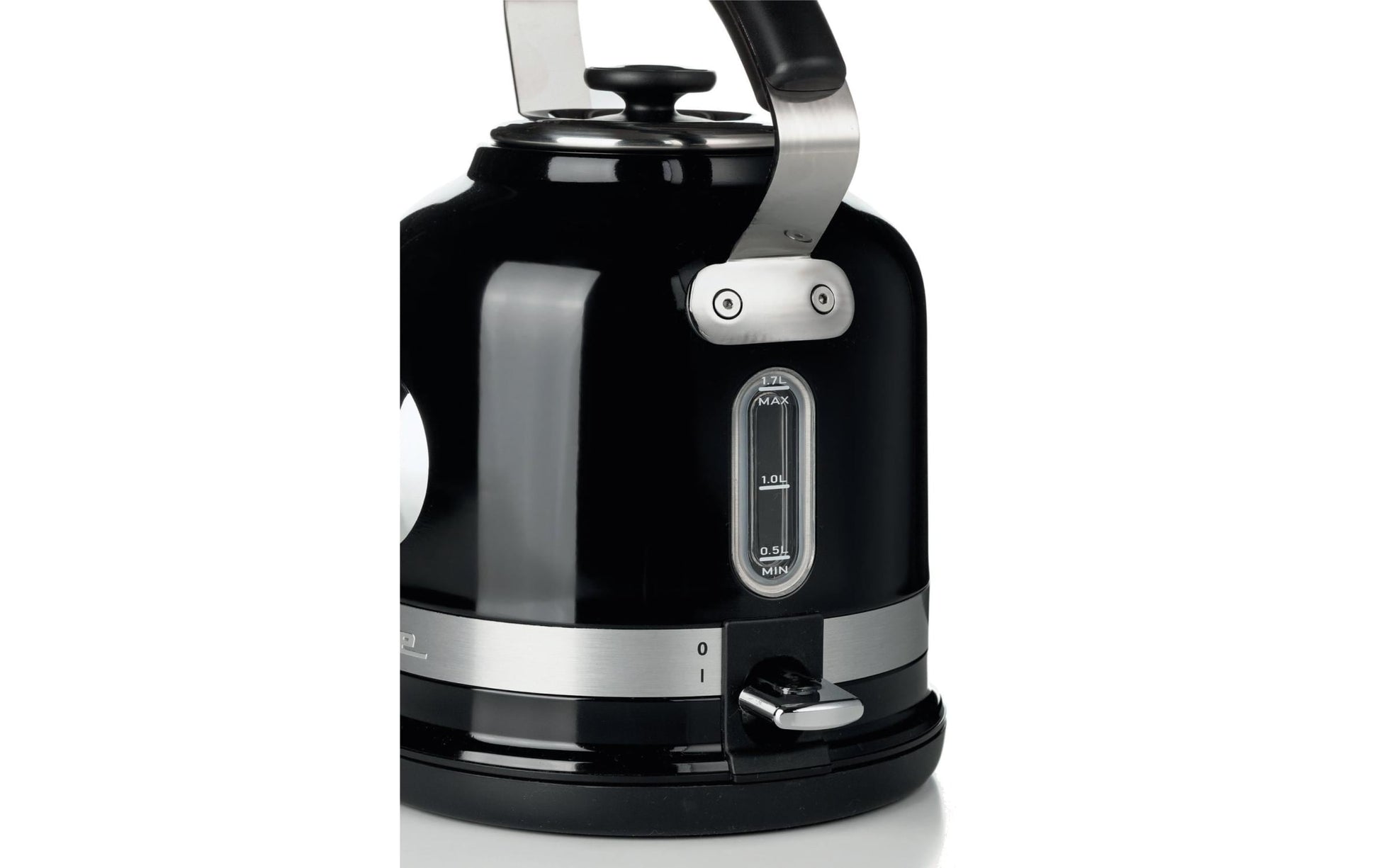 Ariete Wasserkocher – 1,5 l, Edelstahl, Schwarz, ARI-2854-MOD-BK