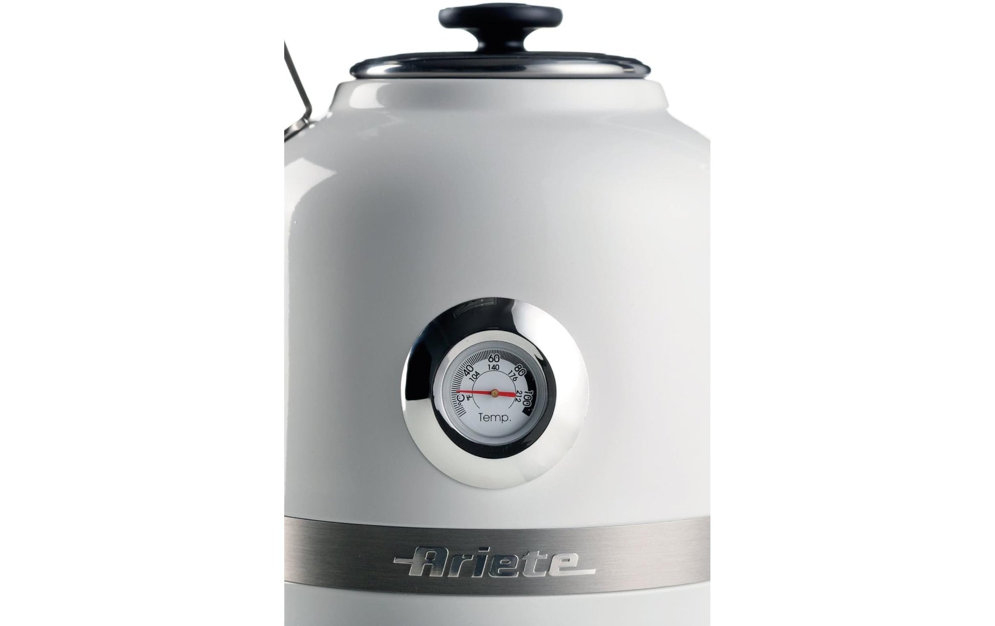 Ariete Wasserkocher – 1,5 l, Edelstahl, Weiss, ARI-2854-MOD-WH