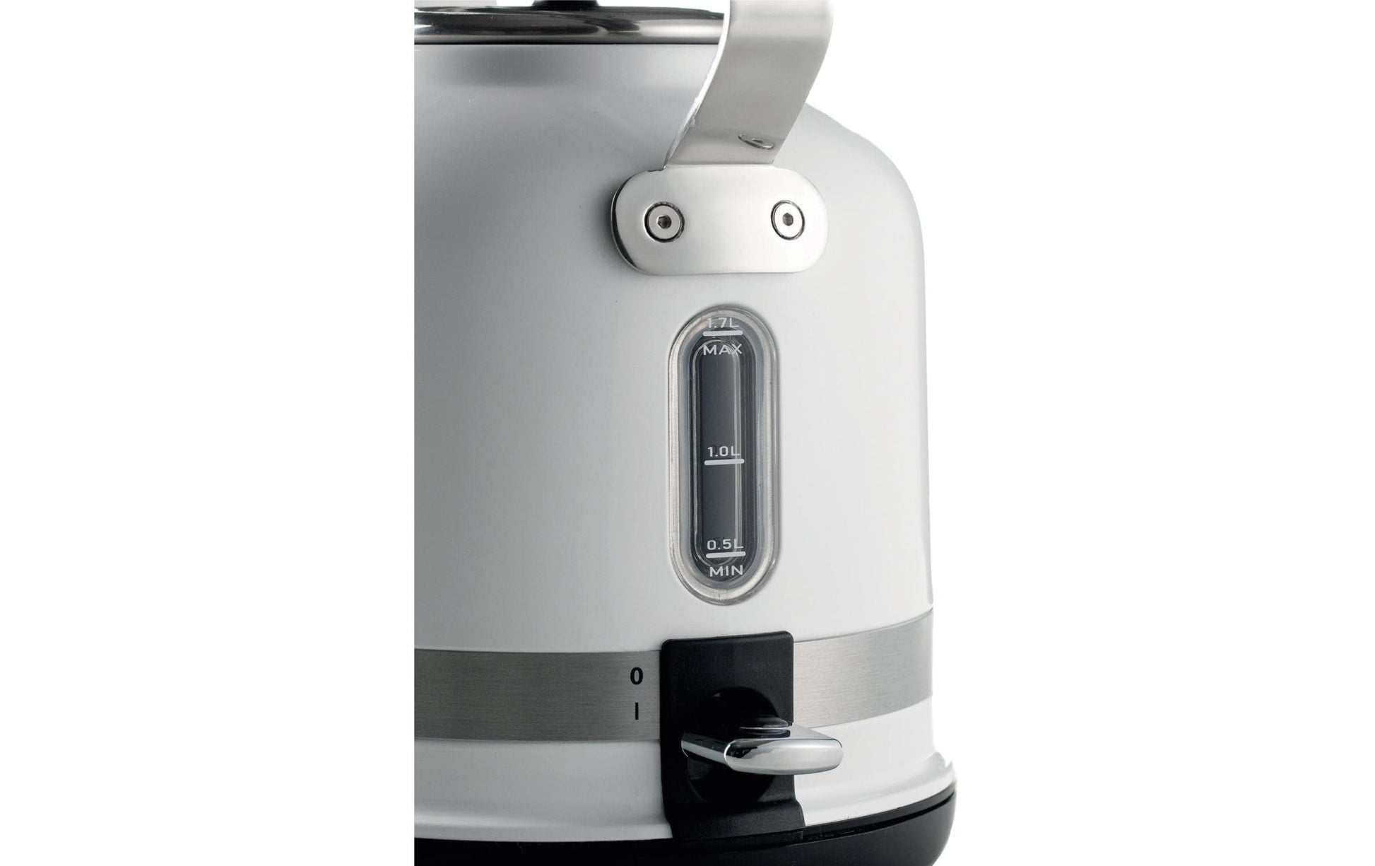 Ariete Wasserkocher – 1,5 l, Edelstahl, Weiss, ARI-2854-MOD-WH