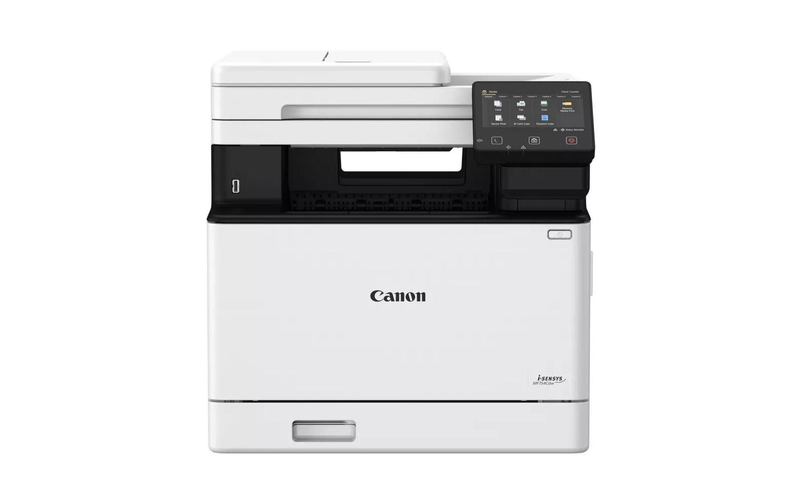 Canon i-SENSYS MF752Cdw II – Farbiges Laser-MFP A4, 3-in-1 – USB/LAN/WLAN – Duplex, ADF – 27 ppm S/W
