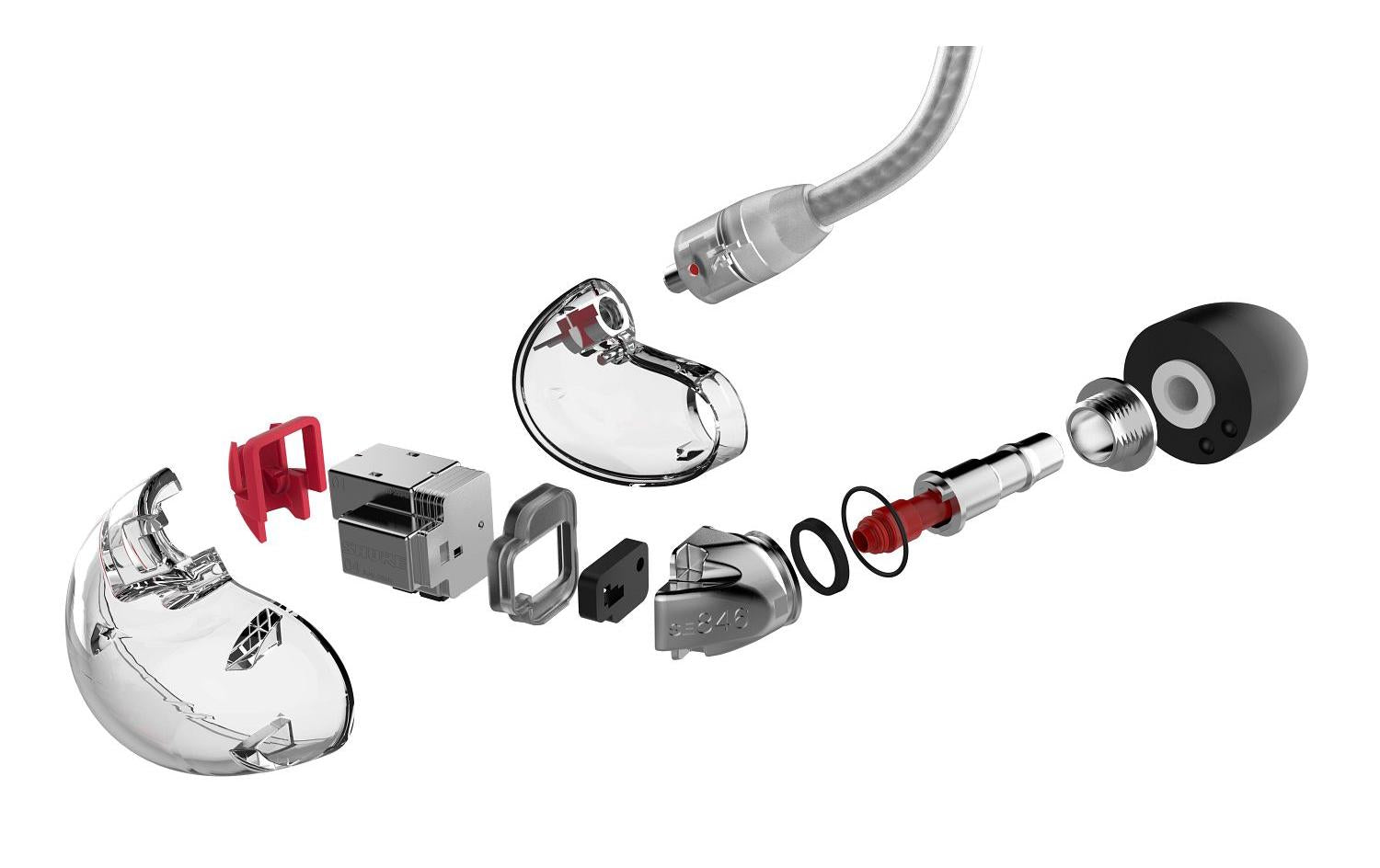 Shure SE846G2 – In-Ear Kopfhörer – 3,5 mm Klinke, geschlossen – Schwarz