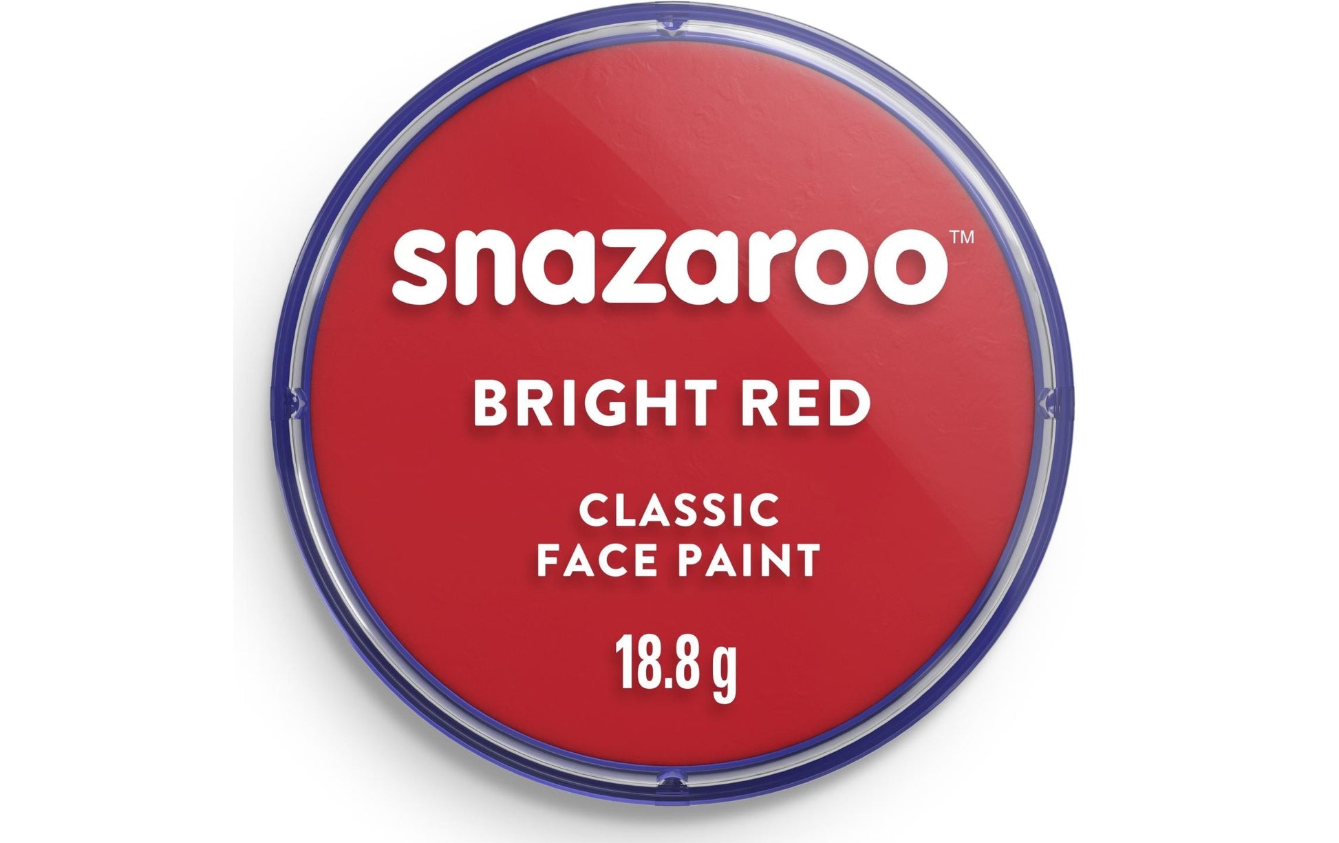 Snazaroo Schminkfarbe – Leuchtrot – 18 ml – für Gesicht