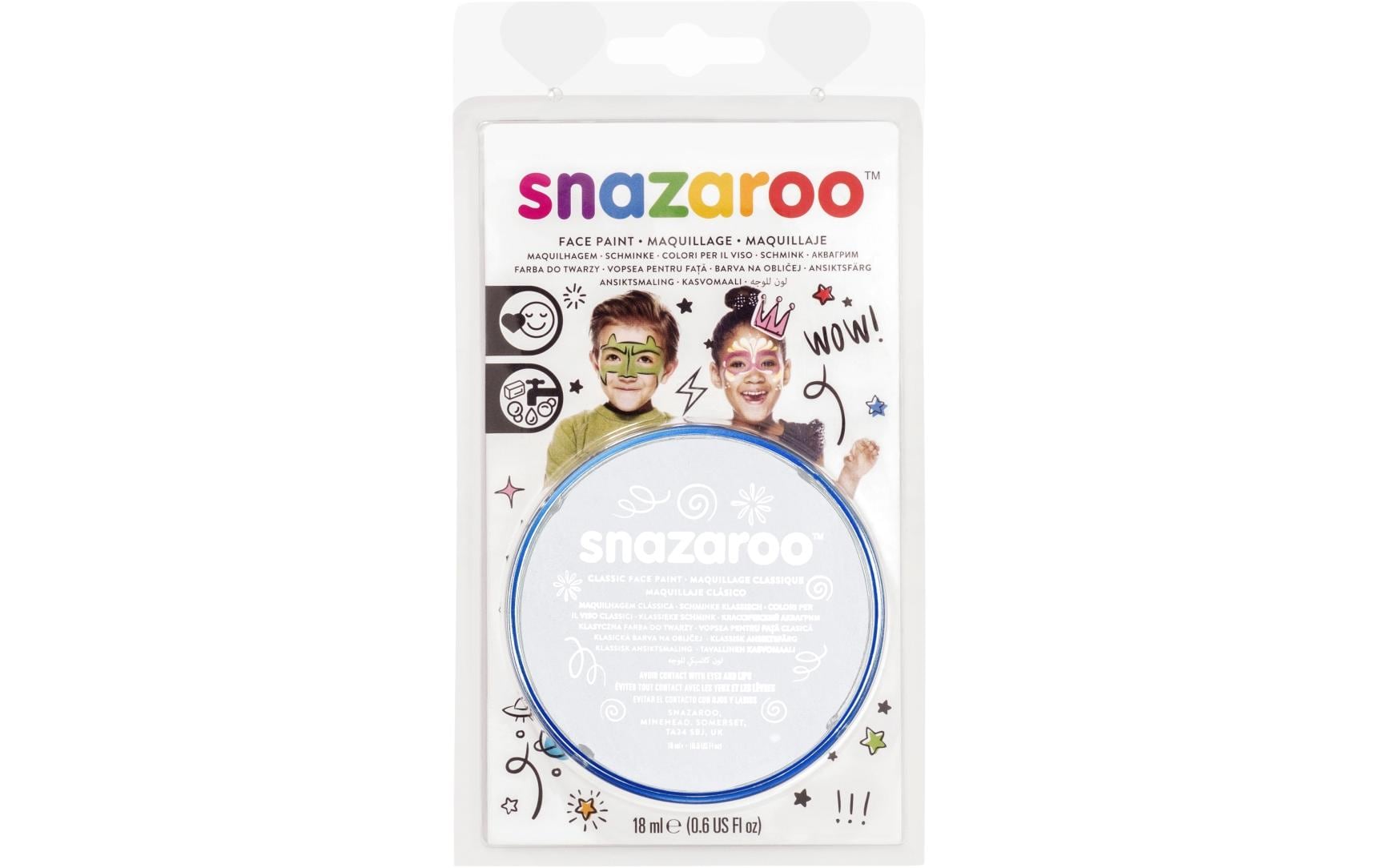 Snazaroo Schminke – Weiss – 18 ml
