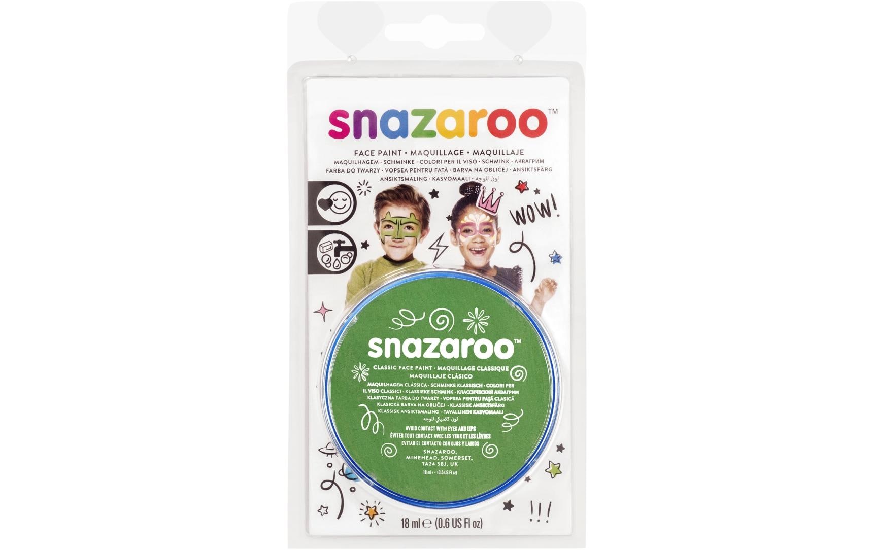 Snazaroo Gesichts- & Kinderschminke – Grasgrün – 18 ml