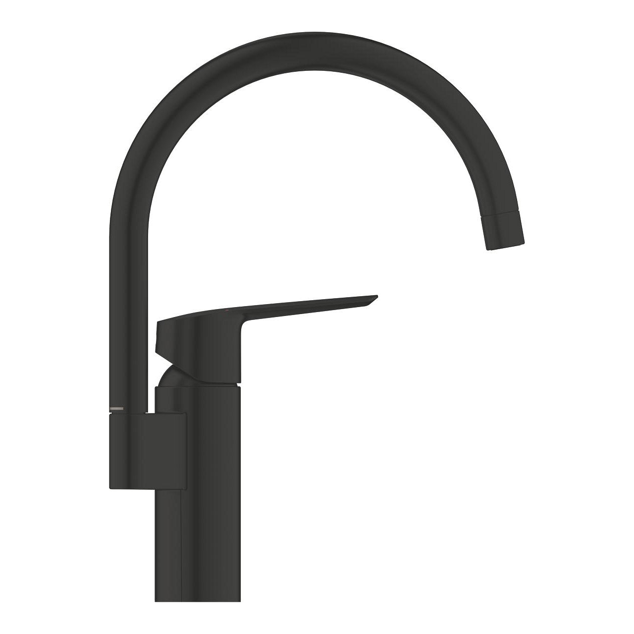 GROHE Küchenarmatur Start – 33,9 cm Höhe, Metall, Einhebelmischer, Schwarz