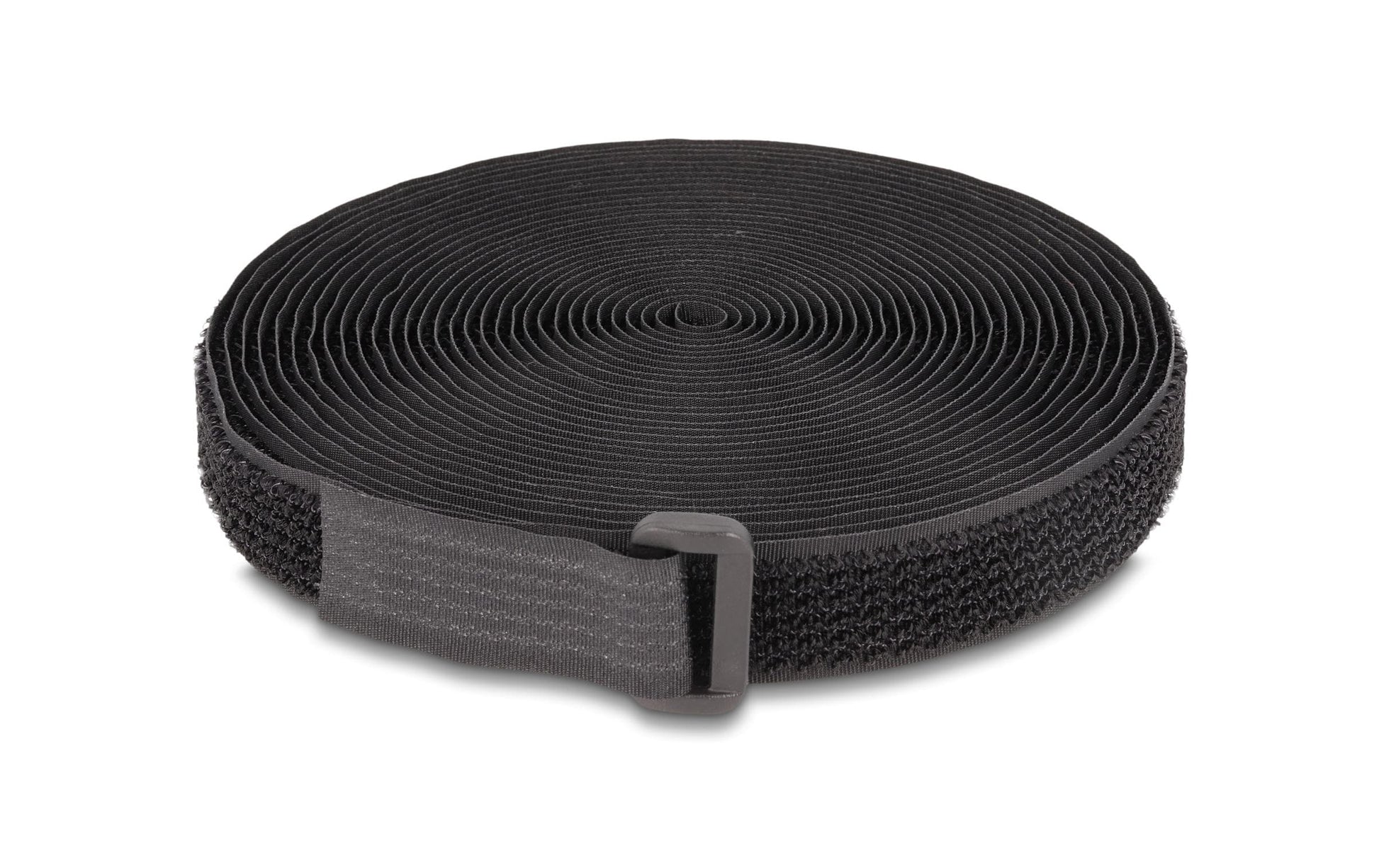 DeLOCK Klettband, 20 mm × 3 m, wiederverwendbar – schwarz