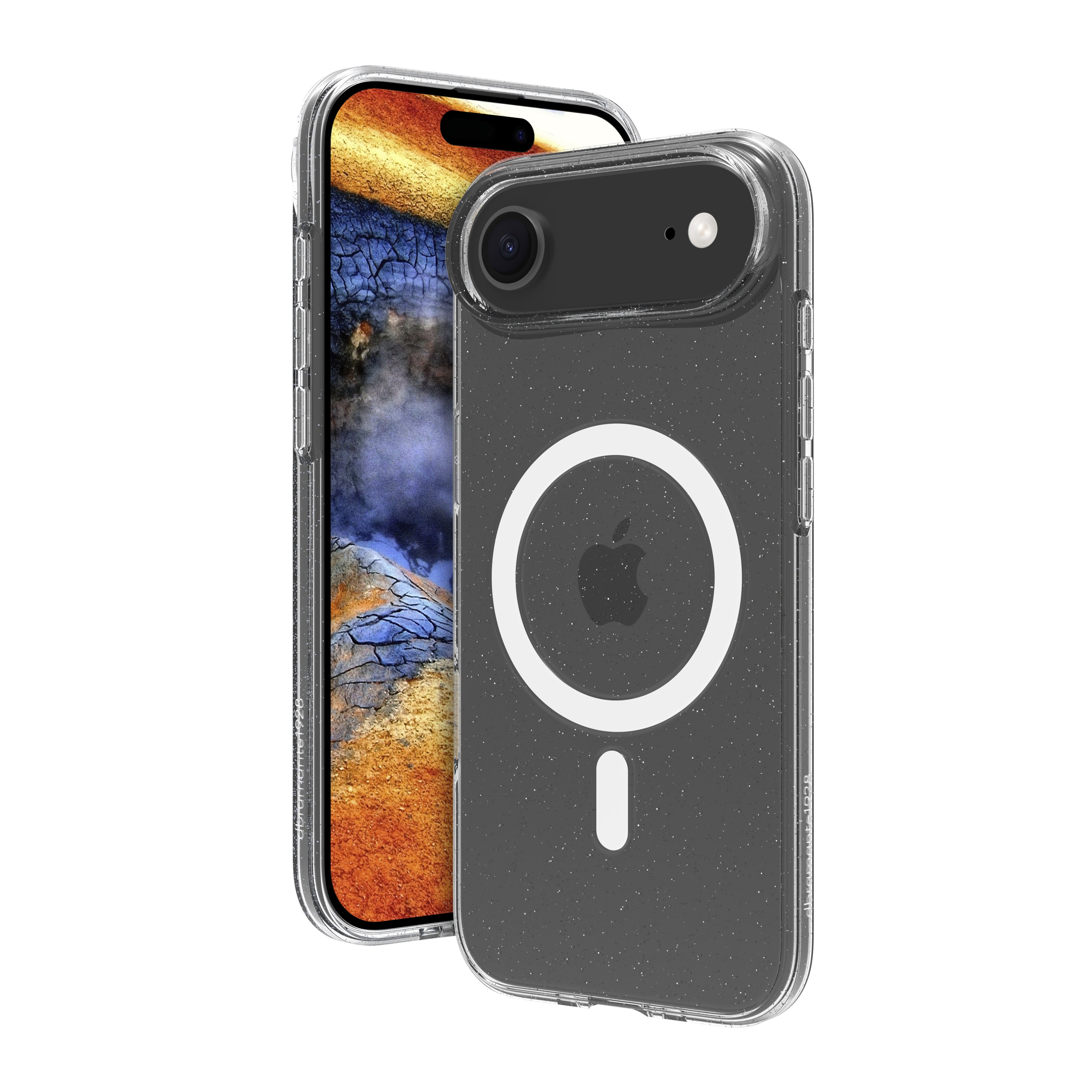 dbramante1928 Greenland Pro MS Backcover – für Apple iPhone 17 Air, Kunststoff, Transparent, Stardust