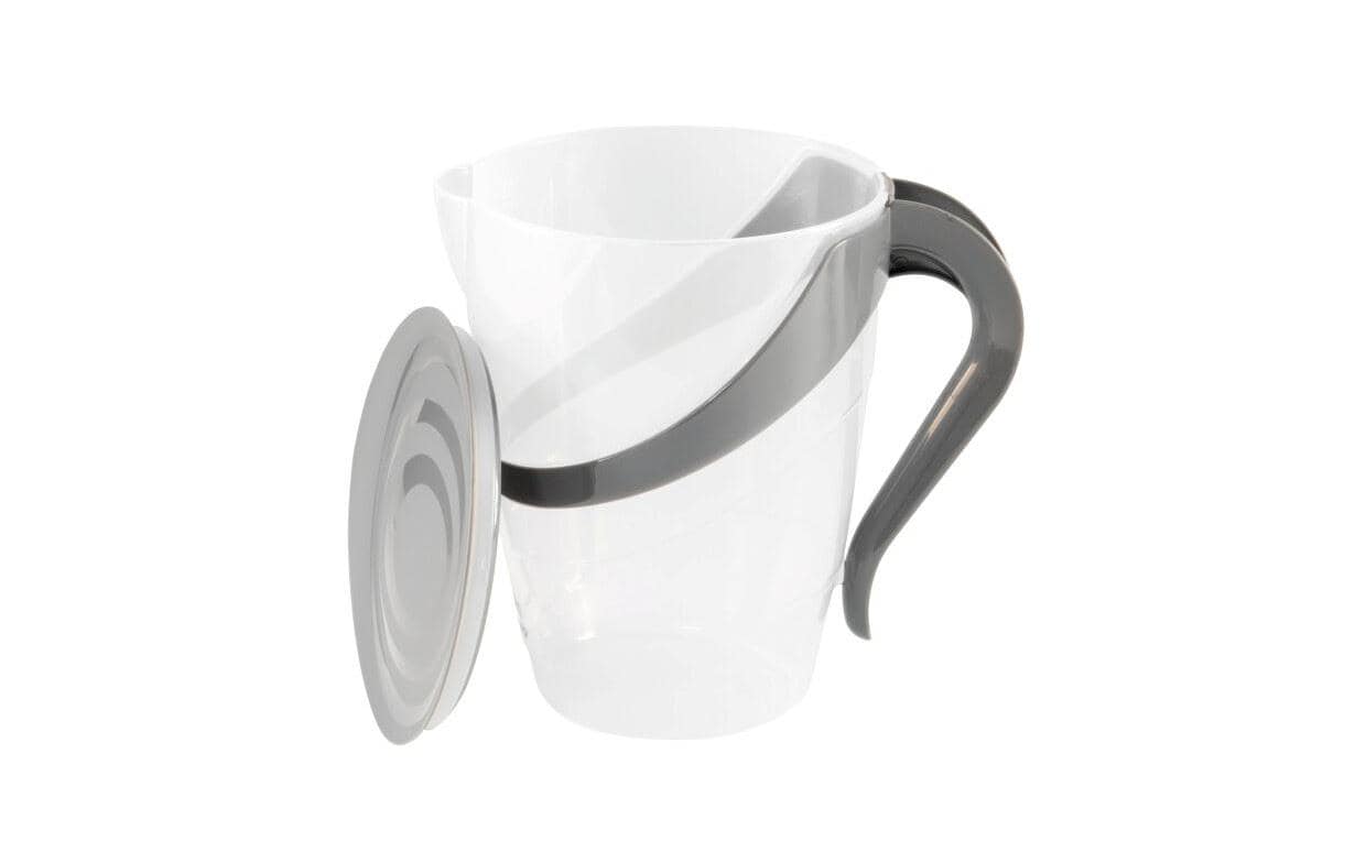 Easy Camp Becher – 2,5 l, Kunststoff, Weiss, mit Deckel