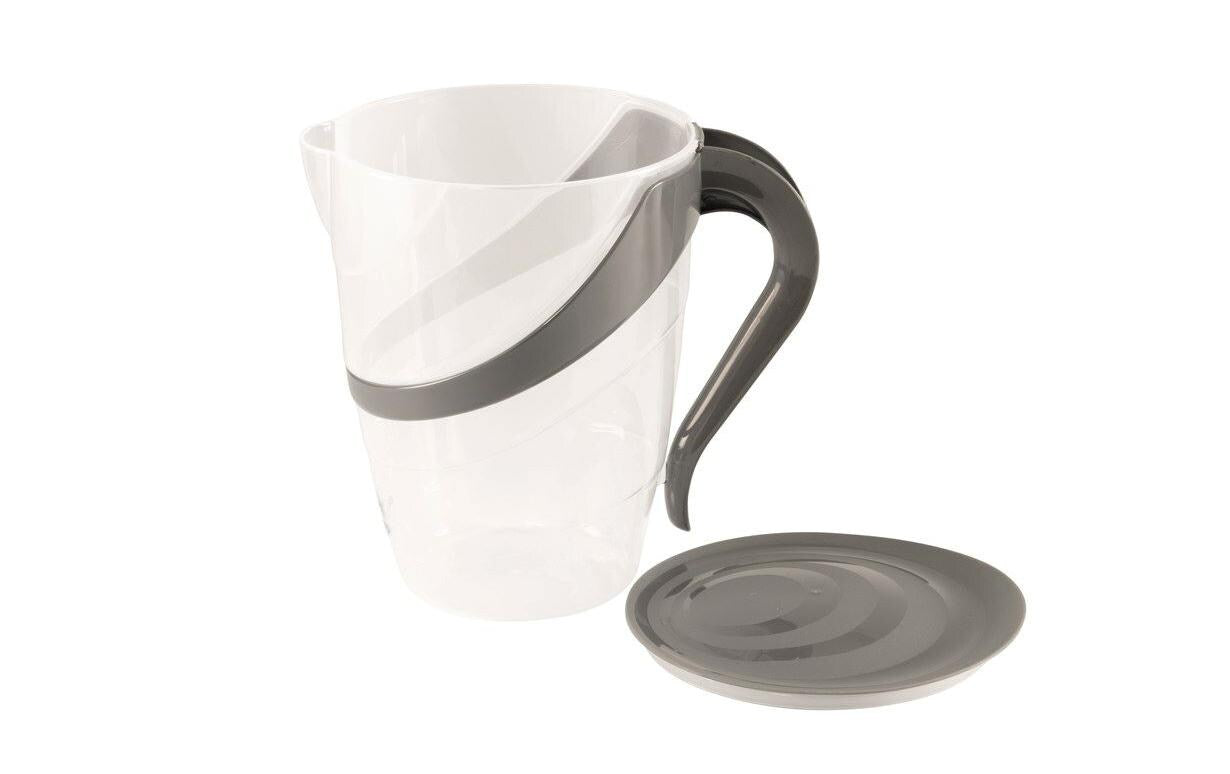 Easy Camp Becher – 2,5 l, Kunststoff, Weiss, mit Deckel