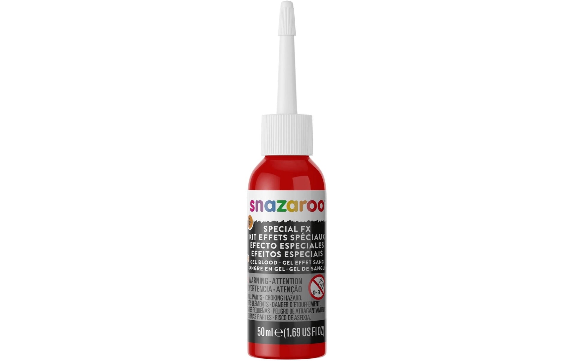 Snazaroo Blut-Gel – Dunkelrot – 50 ml – für Haut