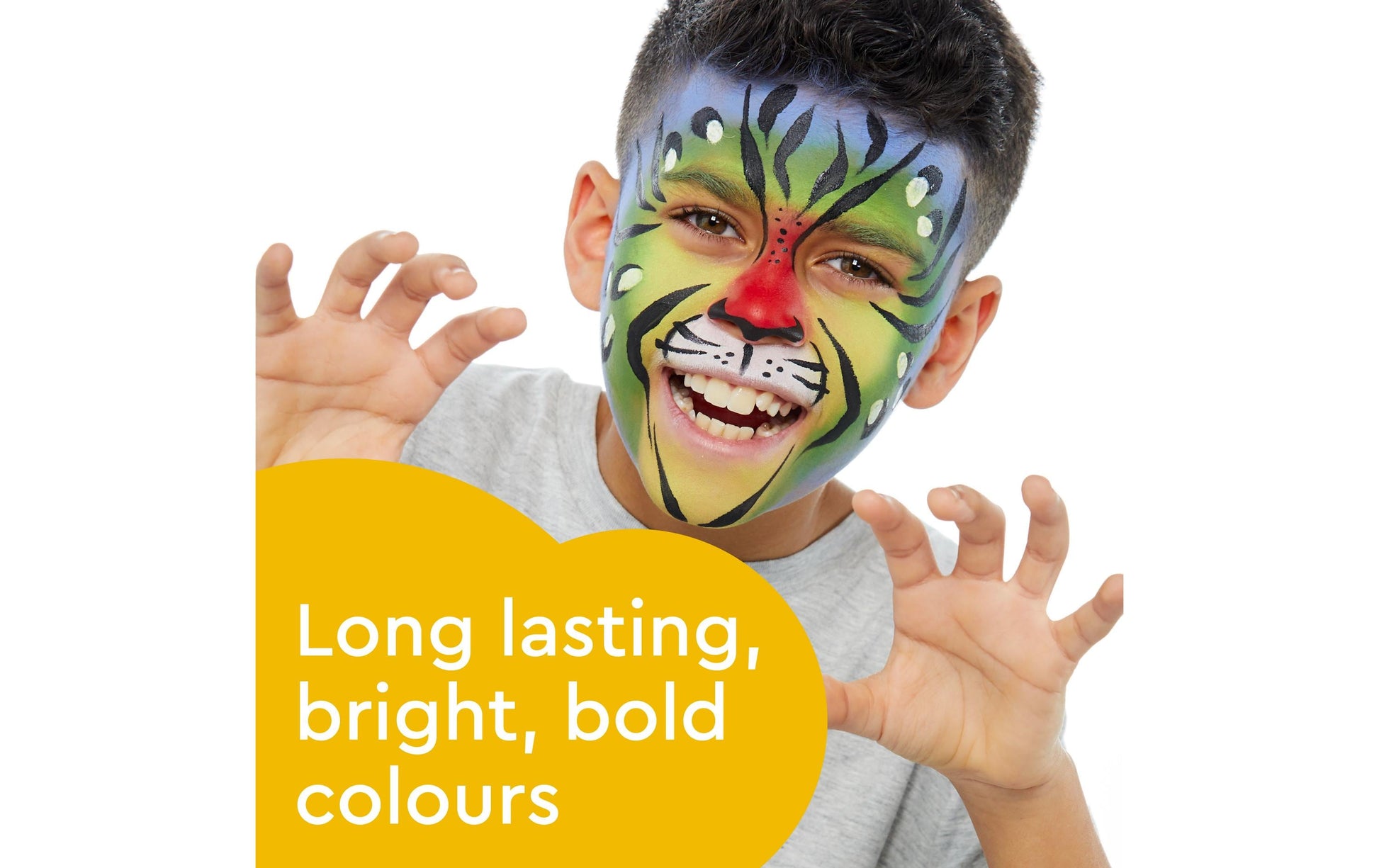 Snazaroo Dschungel – Pinselstift-Set, 3 Farben, 3er-Set