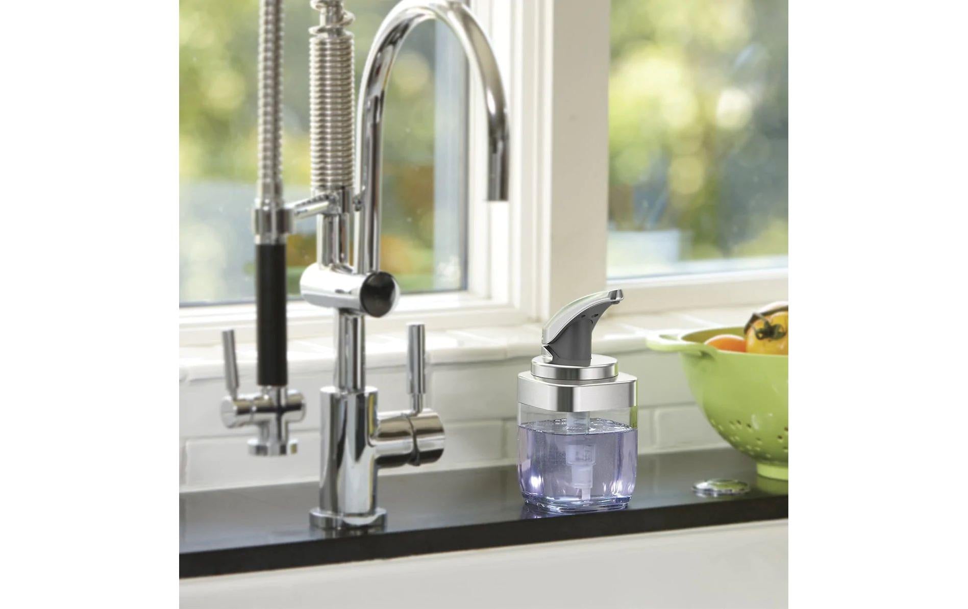 Simplehuman BT1081 Seifenspender – chrom, 444 ml
