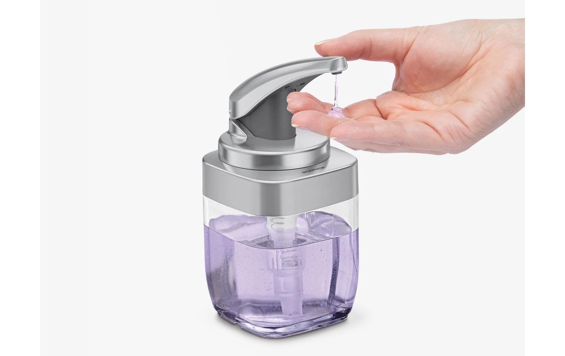 Simplehuman BT1081 Seifenspender – chrom, 444 ml
