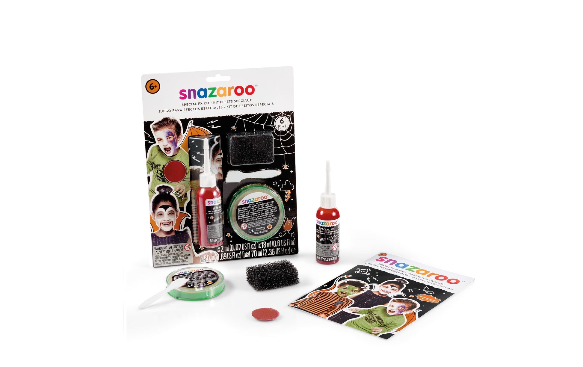 Snazaroo Special-Effects-Schminkset – für Kinder, wasserbasiert