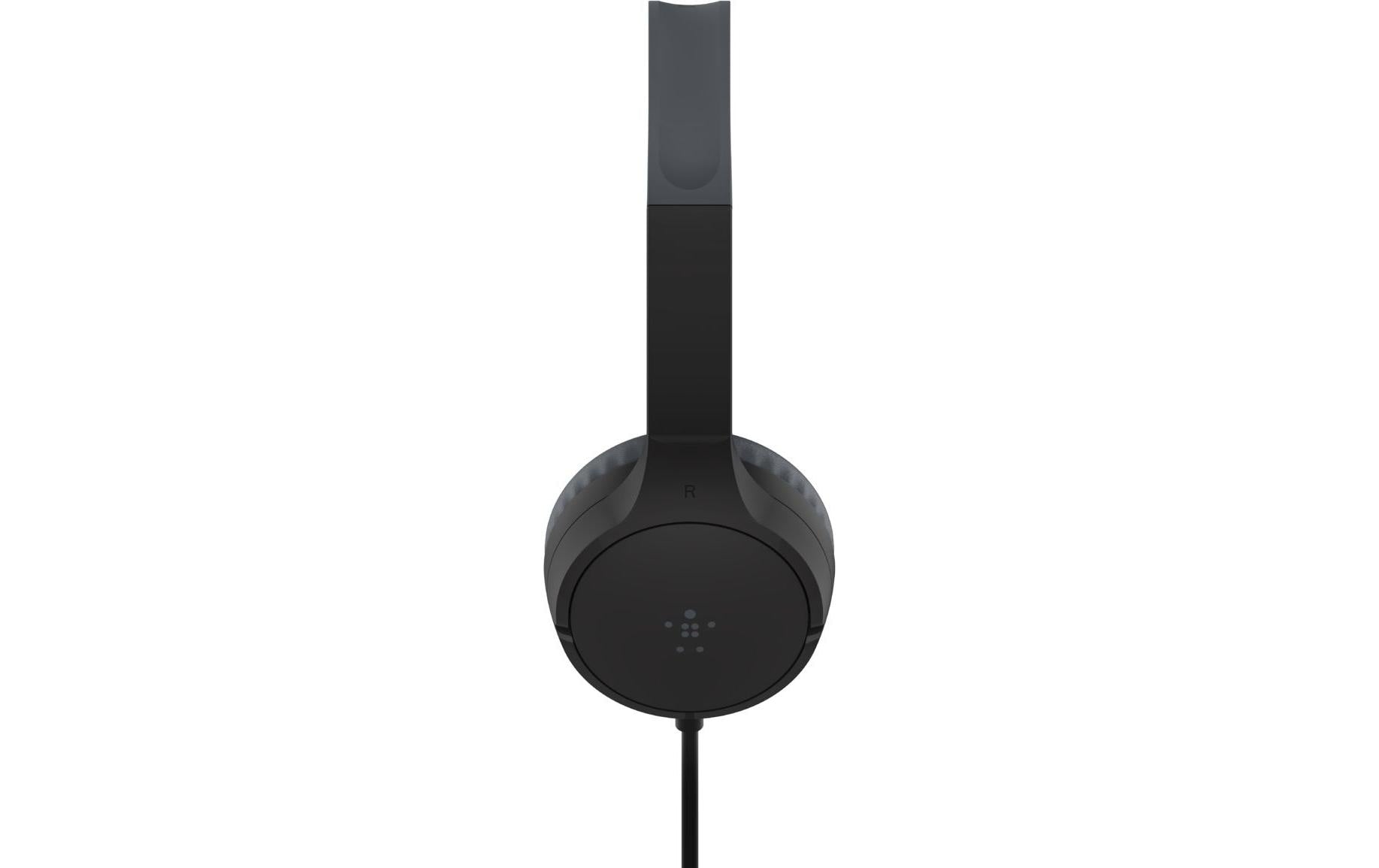 Belkin SoundForm Mini – On-Ear Kopfhörer – kabelgebunden, für Kinder – schwarz