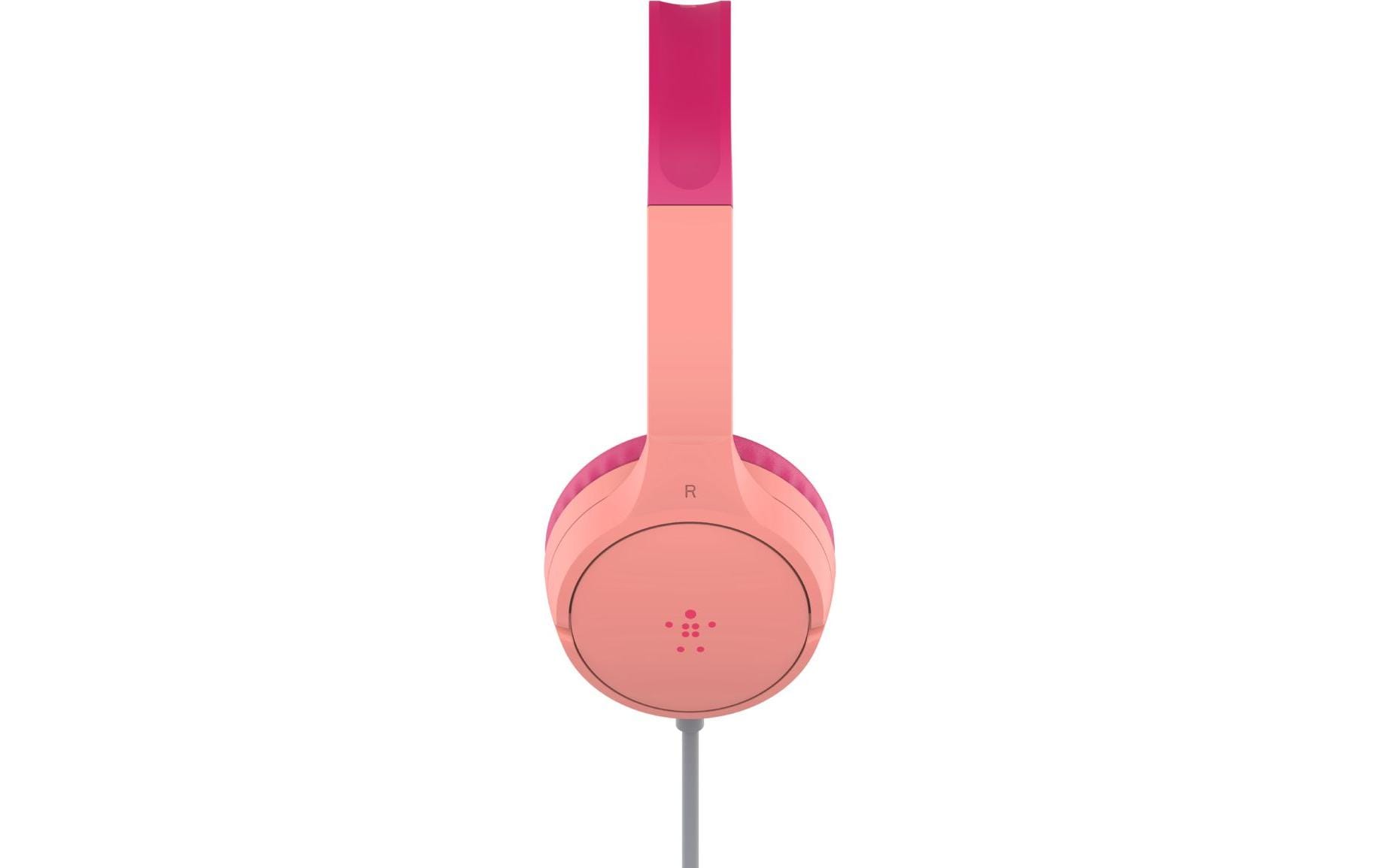 Belkin SoundForm Mini – On-Ear Kopfhörer – kabelgebunden – Pink