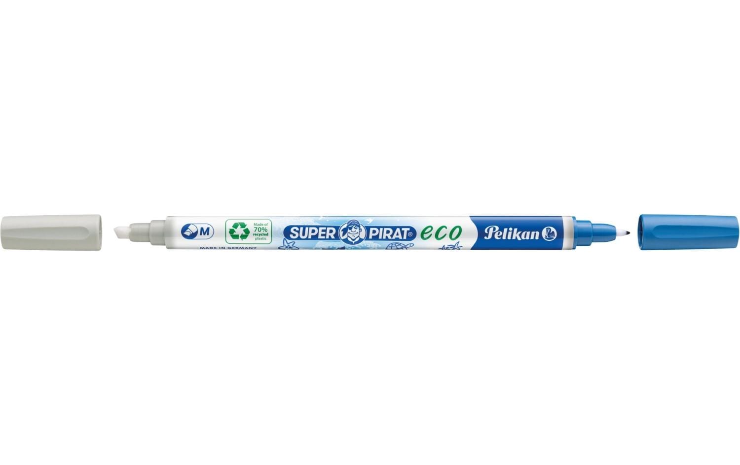 Pelikan Tintenlöscher Super Pirat – Keil – Blau – Blister 2 Stk.
