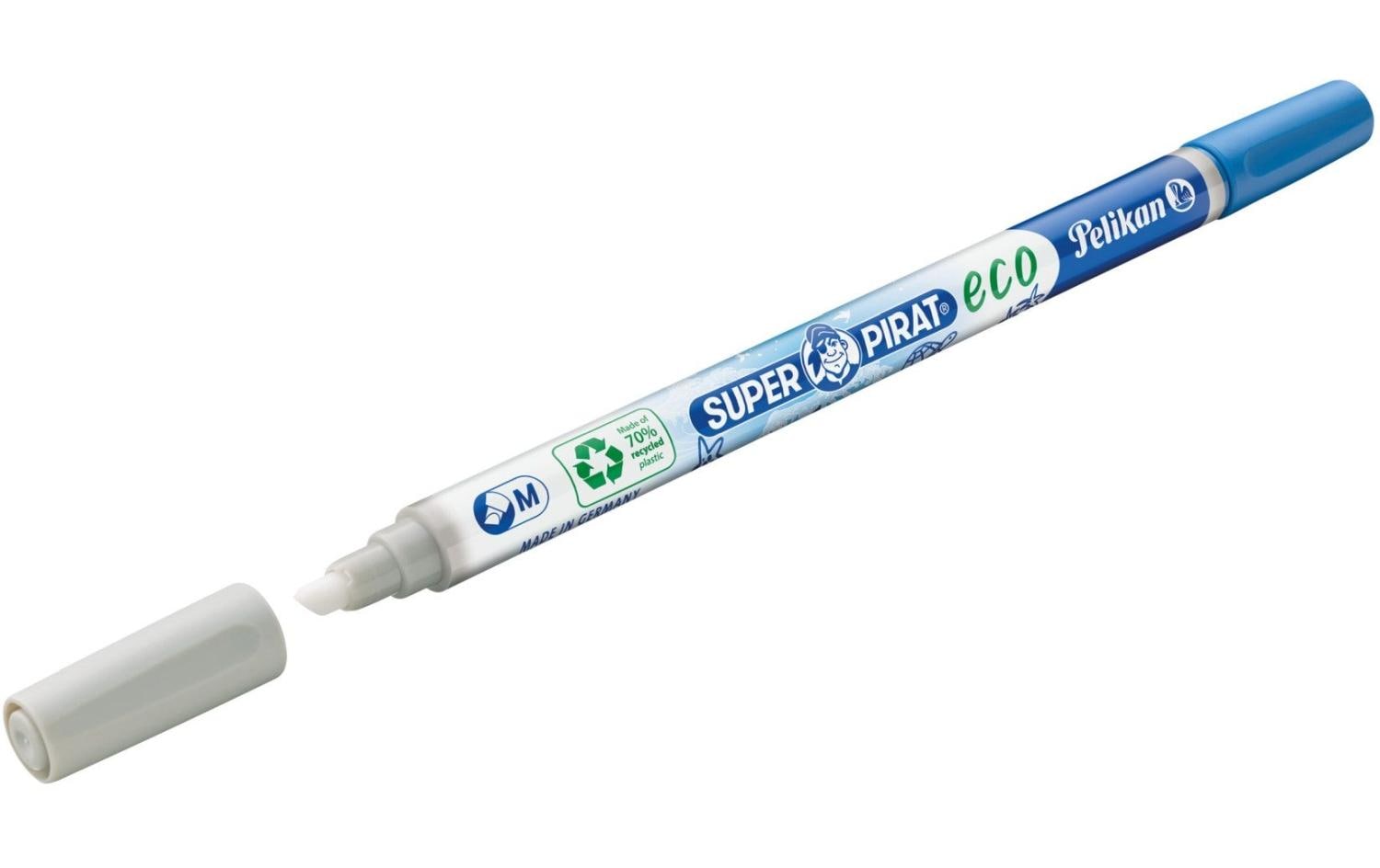 Pelikan Tintenlöscher Super Pirat – Keil – Blau – Blister 2 Stk.