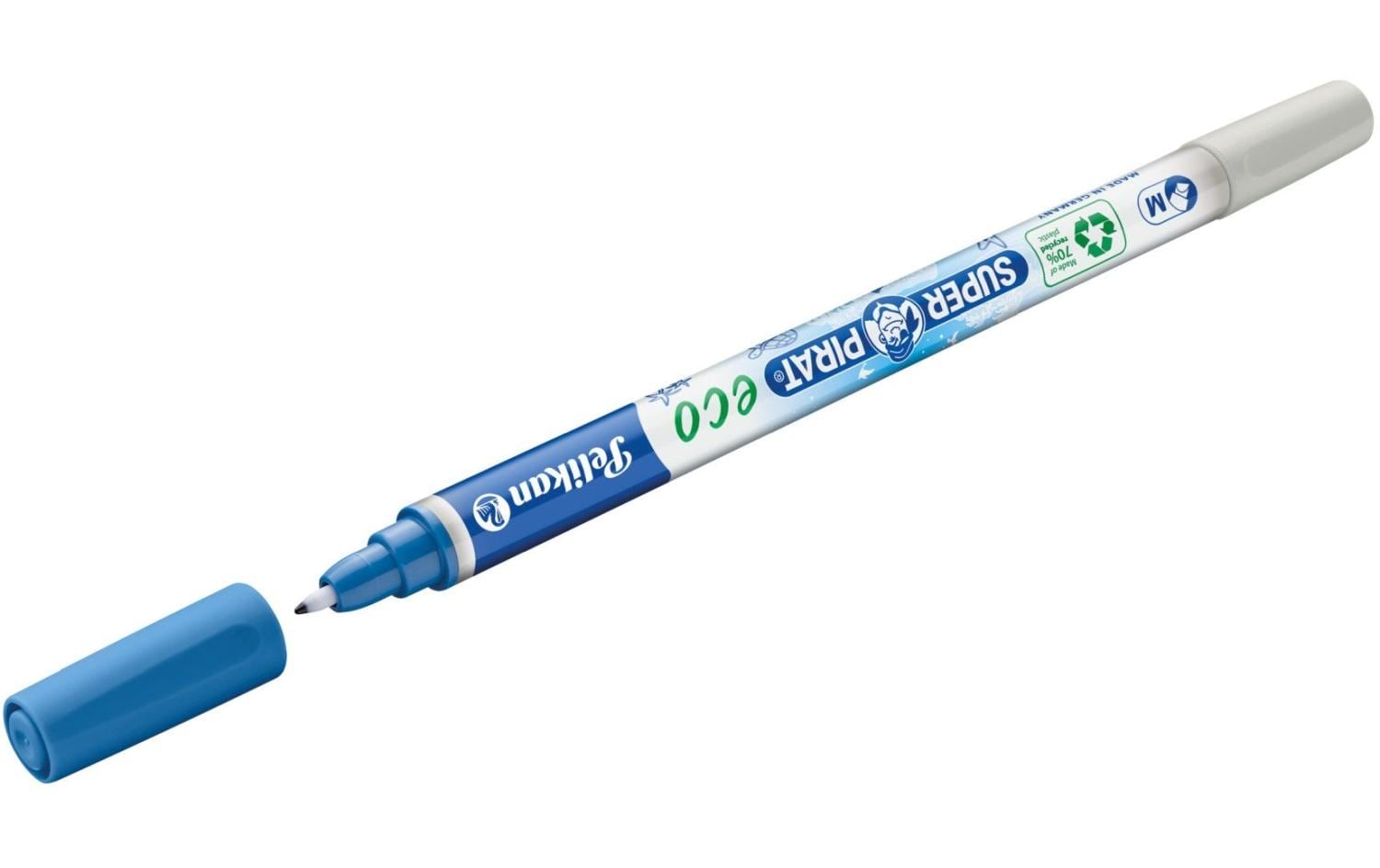 Pelikan Tintenlöscher Super Pirat – Keil – Blau – Blister 2 Stk.
