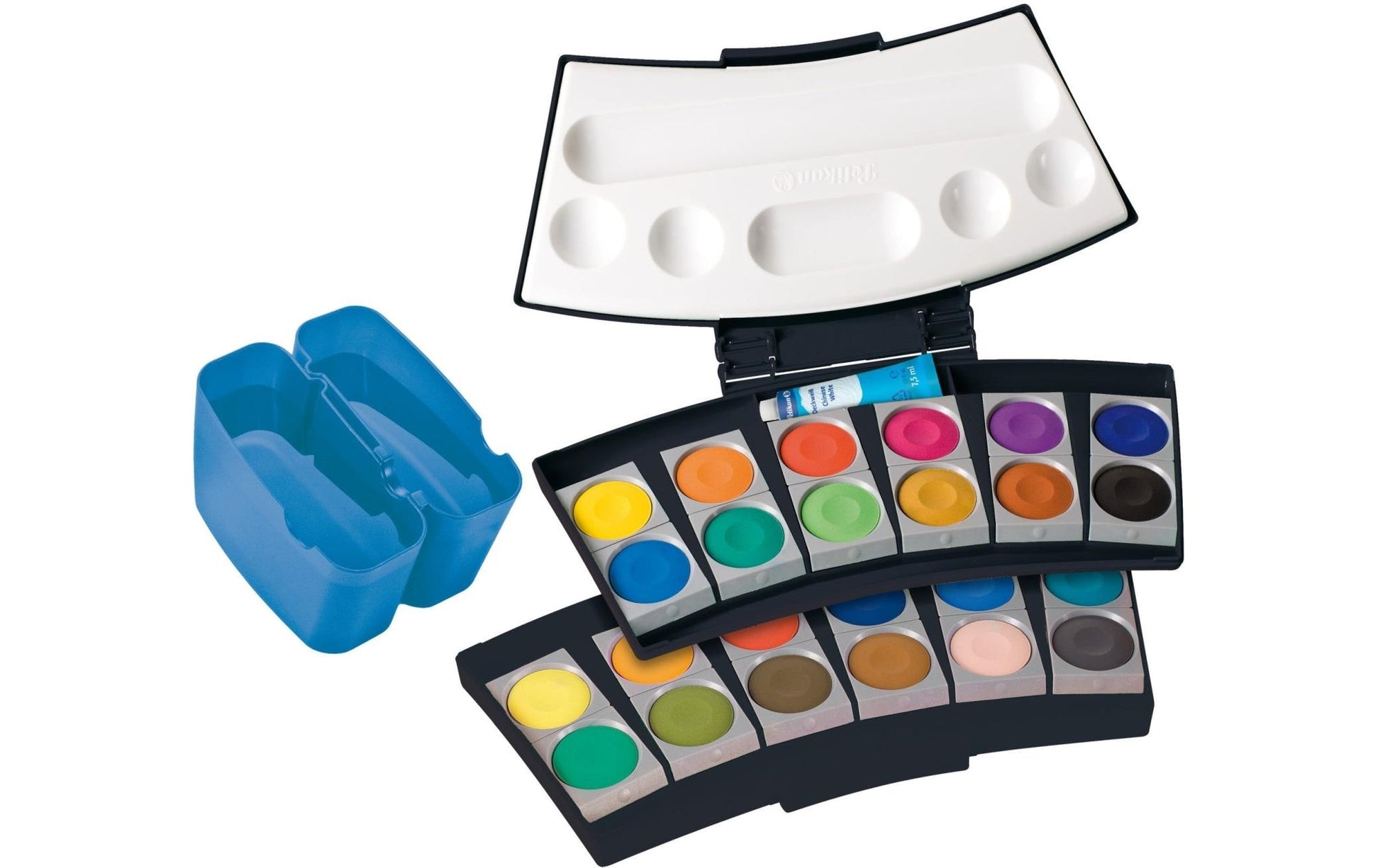 Pelikan Deckfarbkasten – 24 Farben – deckend