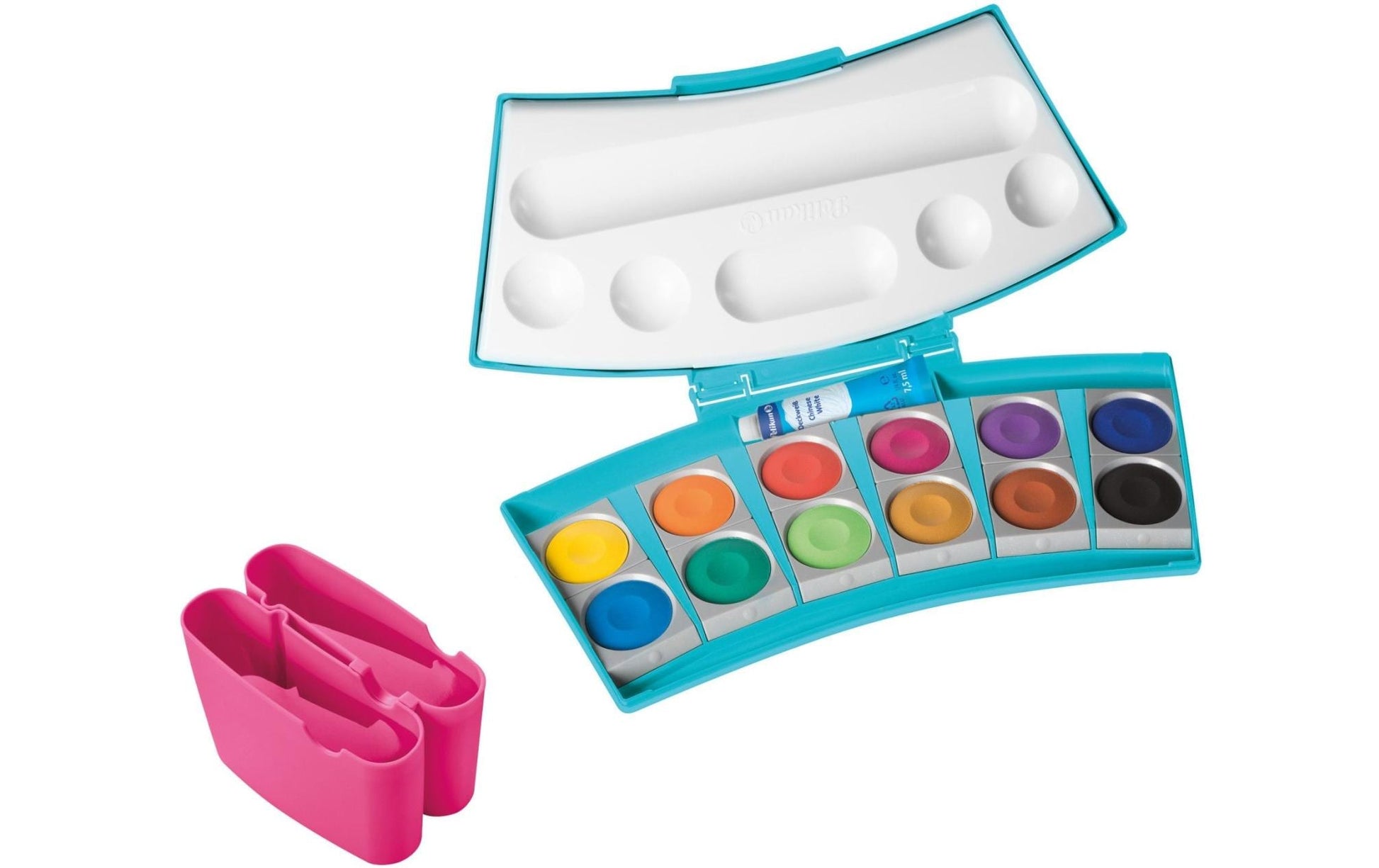 Pelikan Deckfarbkasten – 12 Farben, deckend