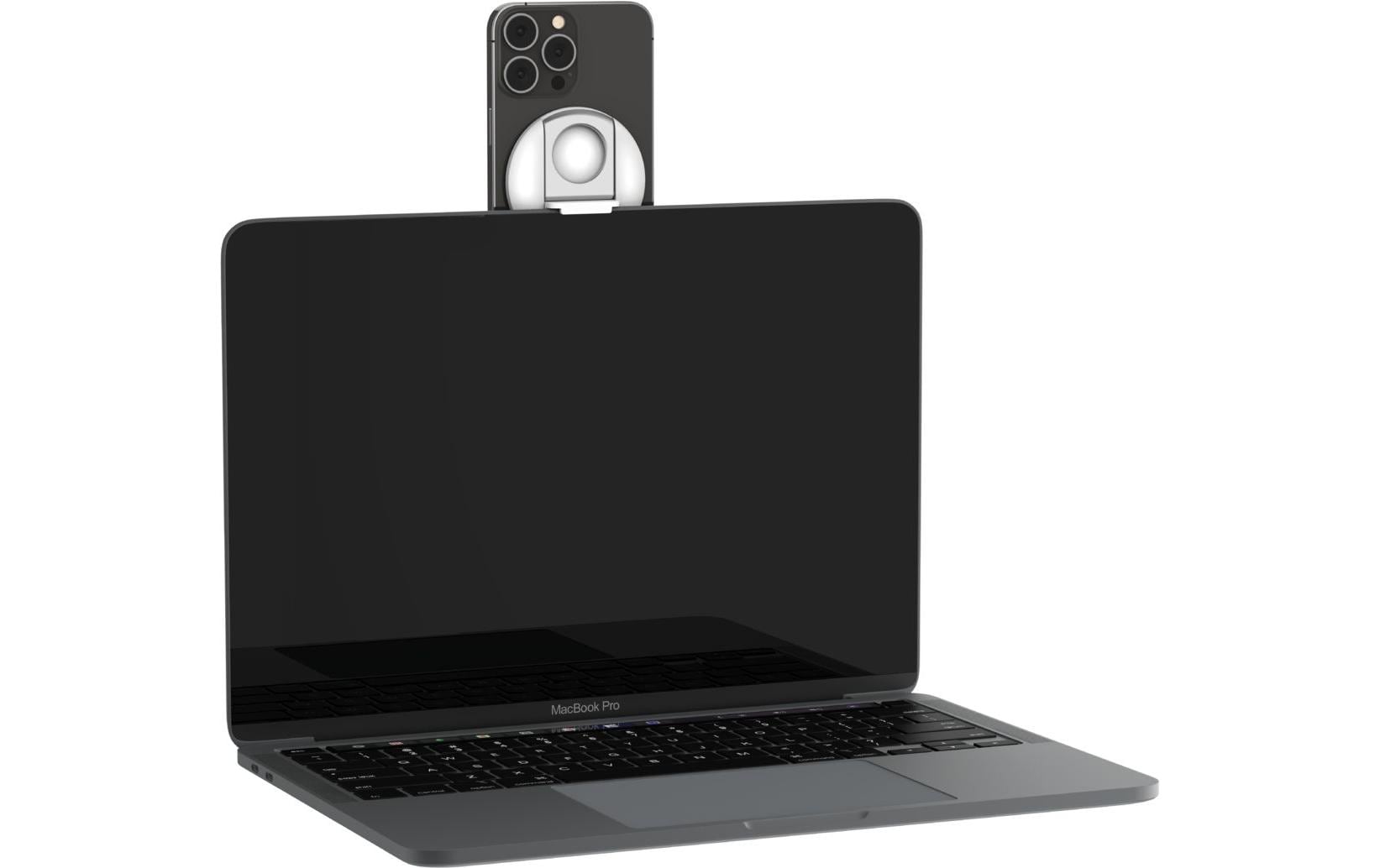 Belkin MagSafe Magnet-Halterung – für iPhone 12–14 und MacBook Pro/Air 13–16" – Weiss